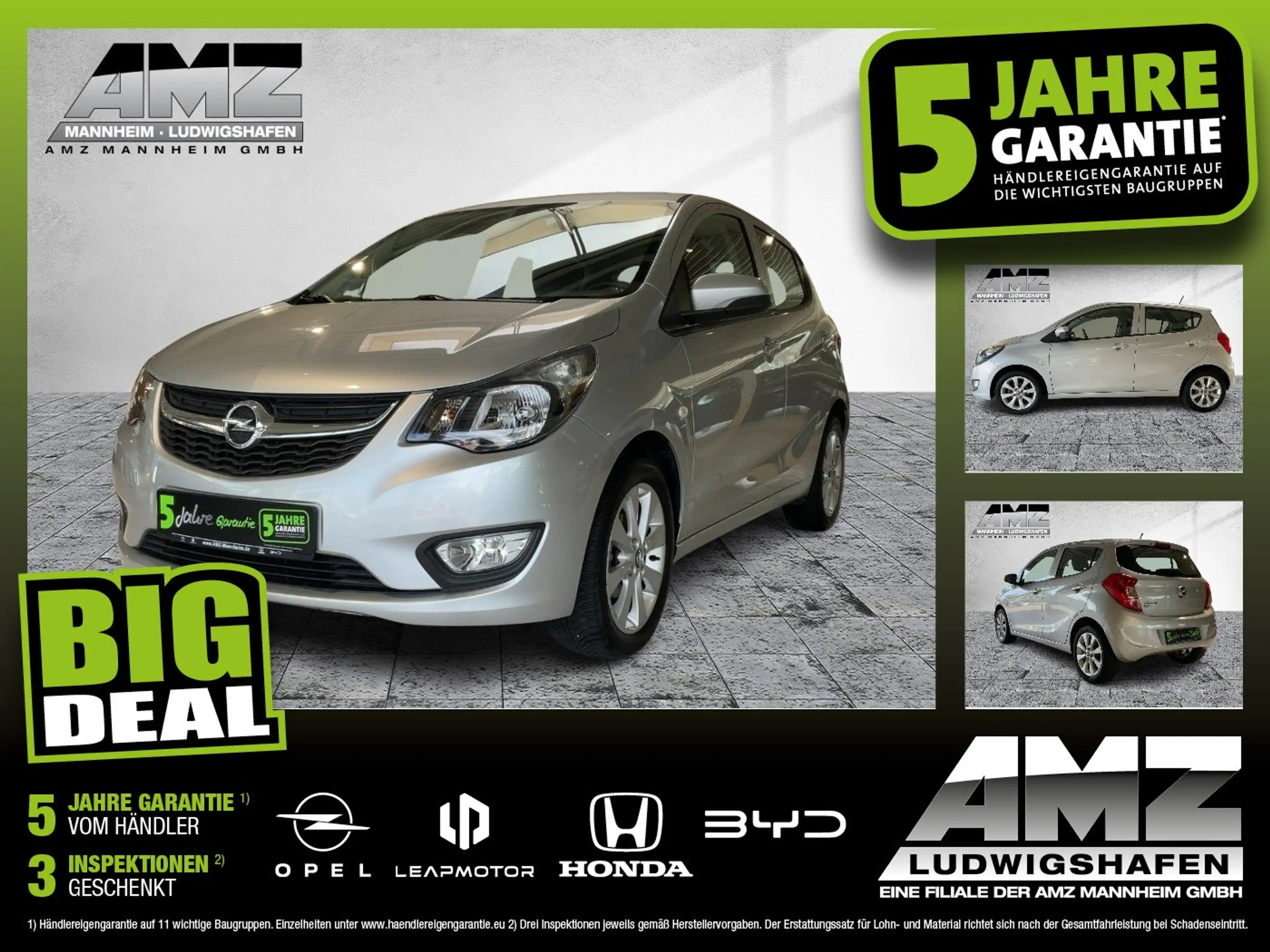 Opel Karl 1.0 Active +Sitzheizung+LM-Felgen+PDC+