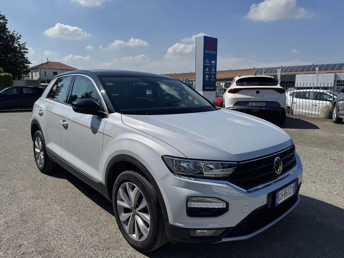 Volkswagen T-Roc 1.0 tsi Style +Tech P. 110cv / NO VINCOLI Wit - 2