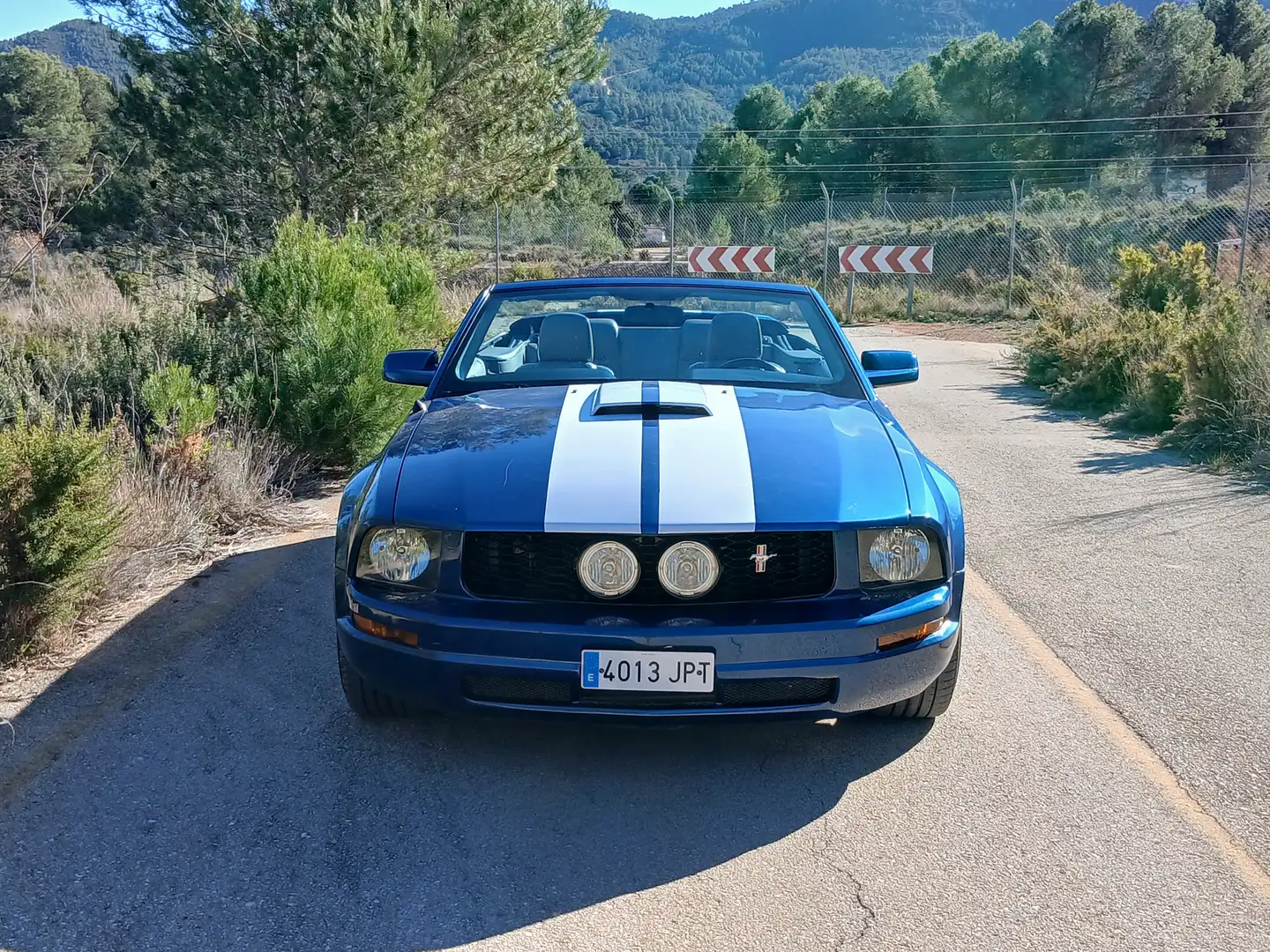 Ford Mustang Descapotable 4.0 V6 214cv 340Nm Kék - 2