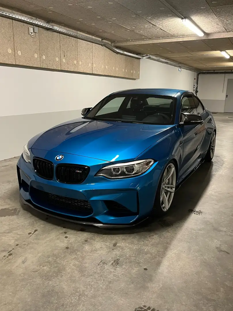 BMW M2 Coupe DKG Bleu - 2