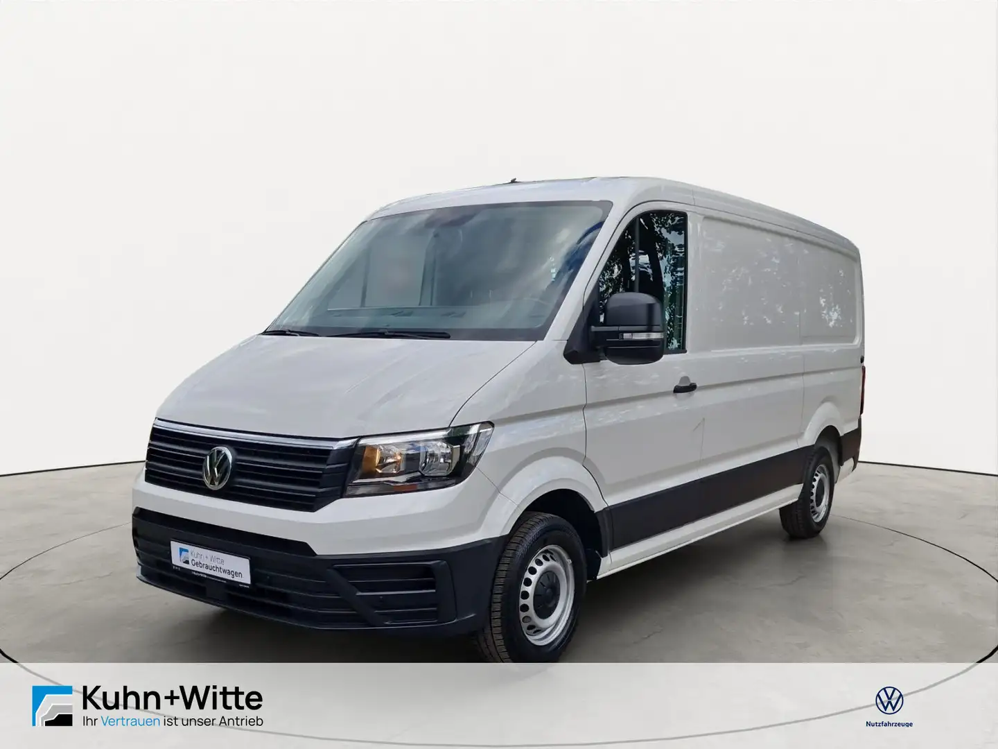 Volkswagen Crafter 30 Kasten 2.0 TDI MR *AHK*RFK*Navi* Blanc - 1