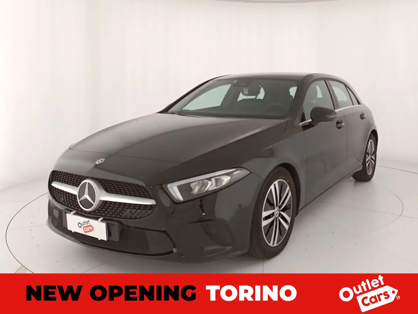 Mercedes-Benz A 180 180 d sport light auto Nero - 1
