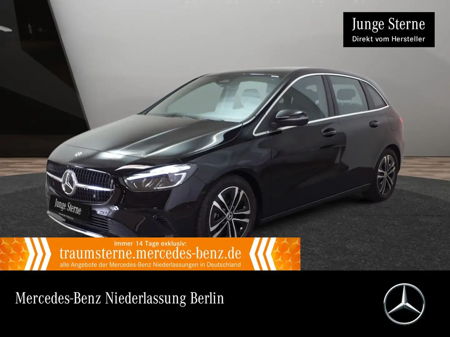 Mercedes-Benz B 180 PROGRESSIVE+PANO+LED+KAMERA+TOTW+7G Schwarz - 1