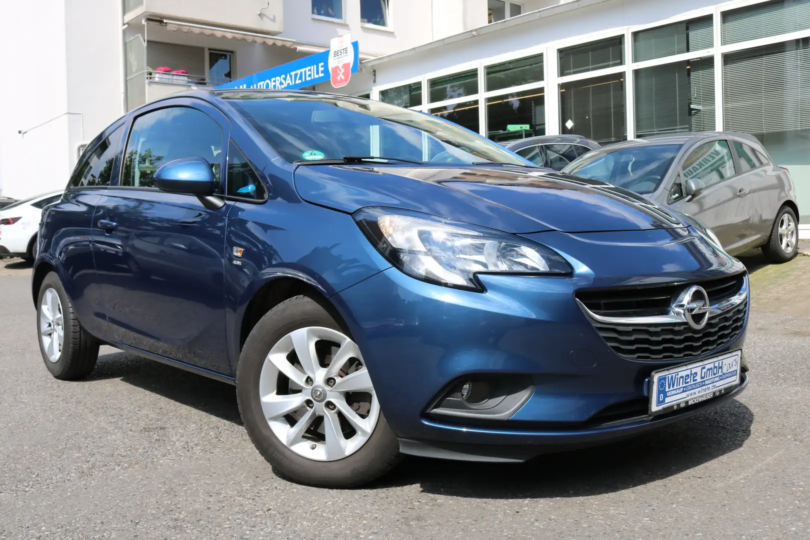 Opel Corsa 1.4T Active ecoFlex*2HAND*SHZ*LKHZ*PDC*8FachBereif Blau - 1