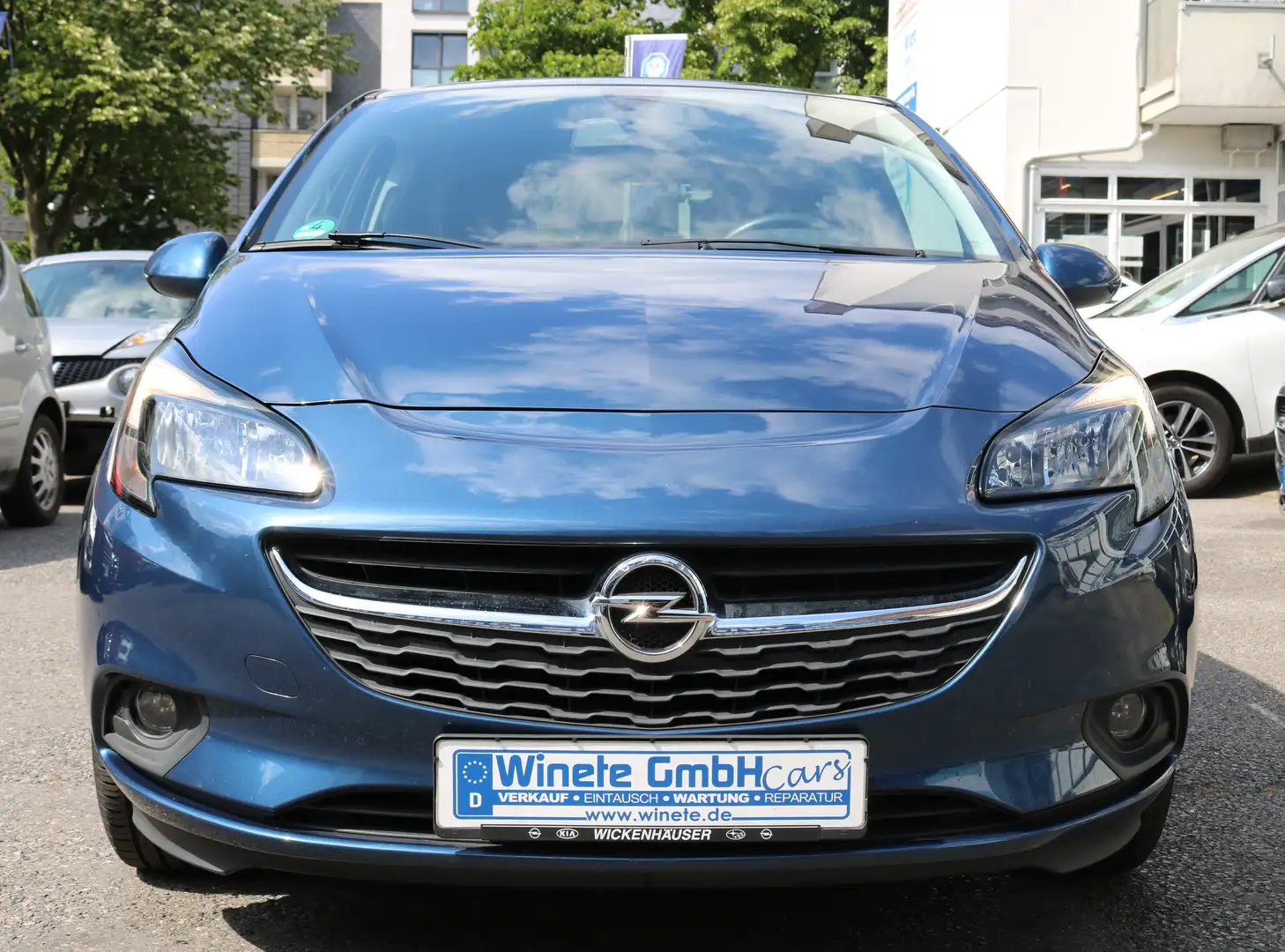 Opel Corsa 1.4T Active ecoFlex*2HAND*SHZ*LKHZ*PDC*8FachBereif Blau - 2