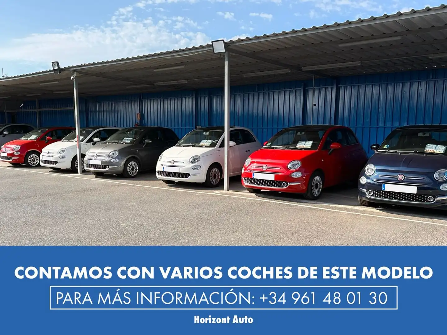 Fiat 500 Hybrid 1.0 70cv Dolce Vita Blauw - 2