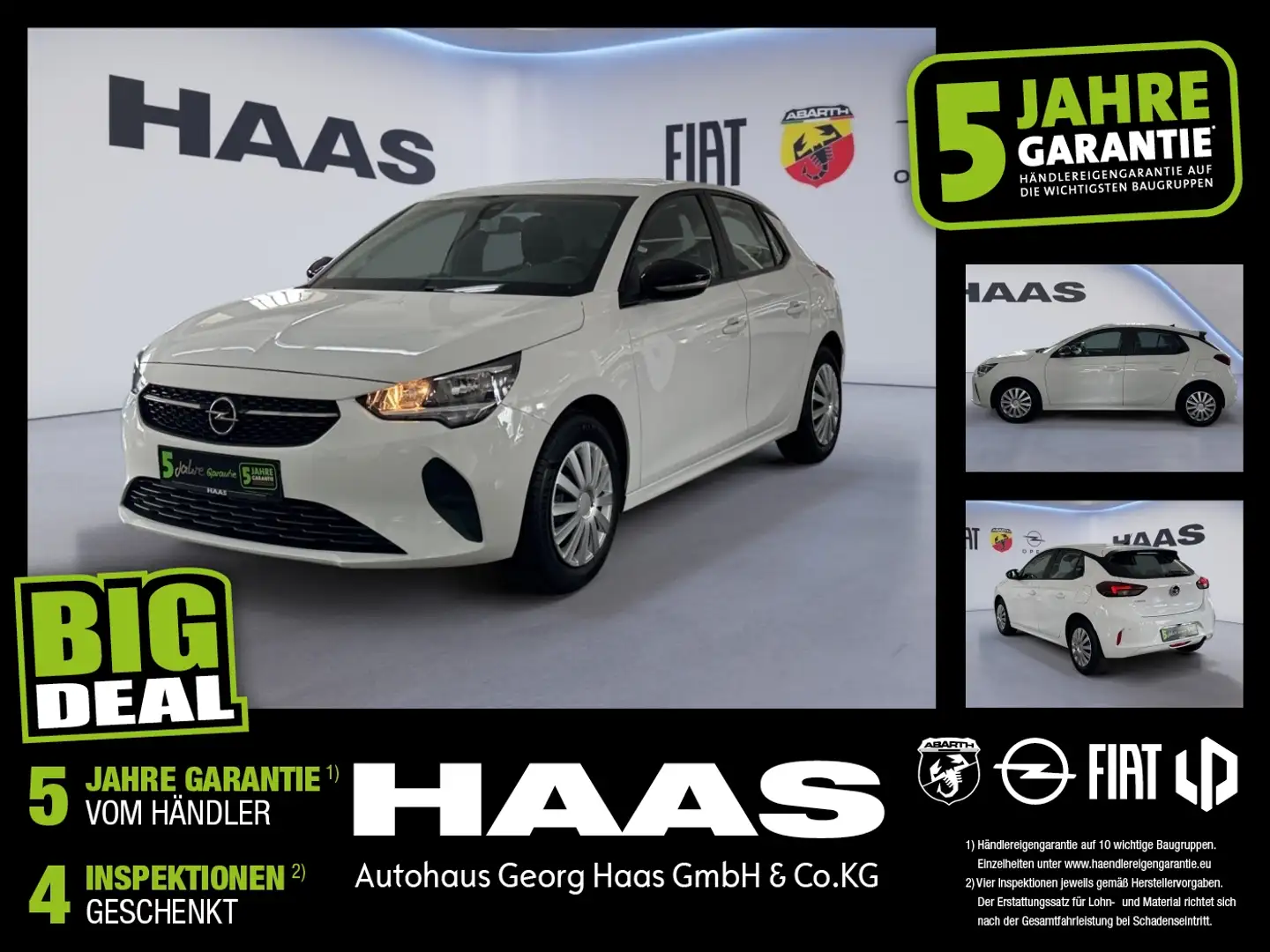 Opel Corsa F 1.2 Edition Sitz-&Lenkradheizung uvm Blanco - 1