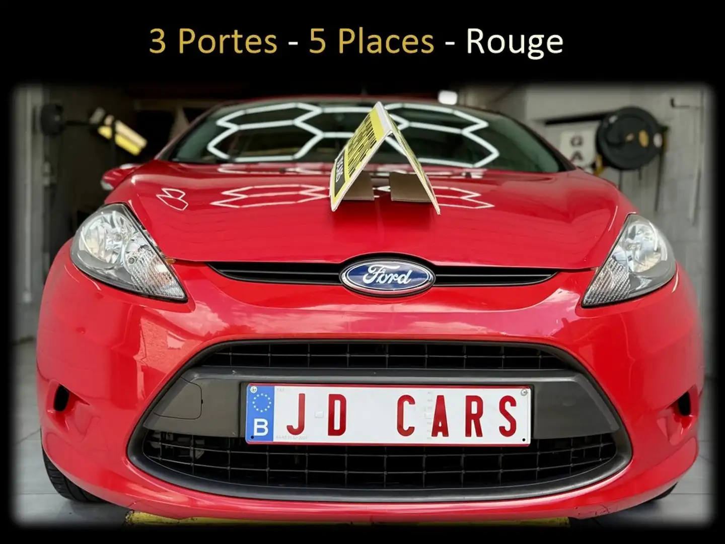 Ford Fiesta 1.6 TDCi  ECOnetic ‼️GARANTIE 1AN CTOK‼️ Rouge - 2