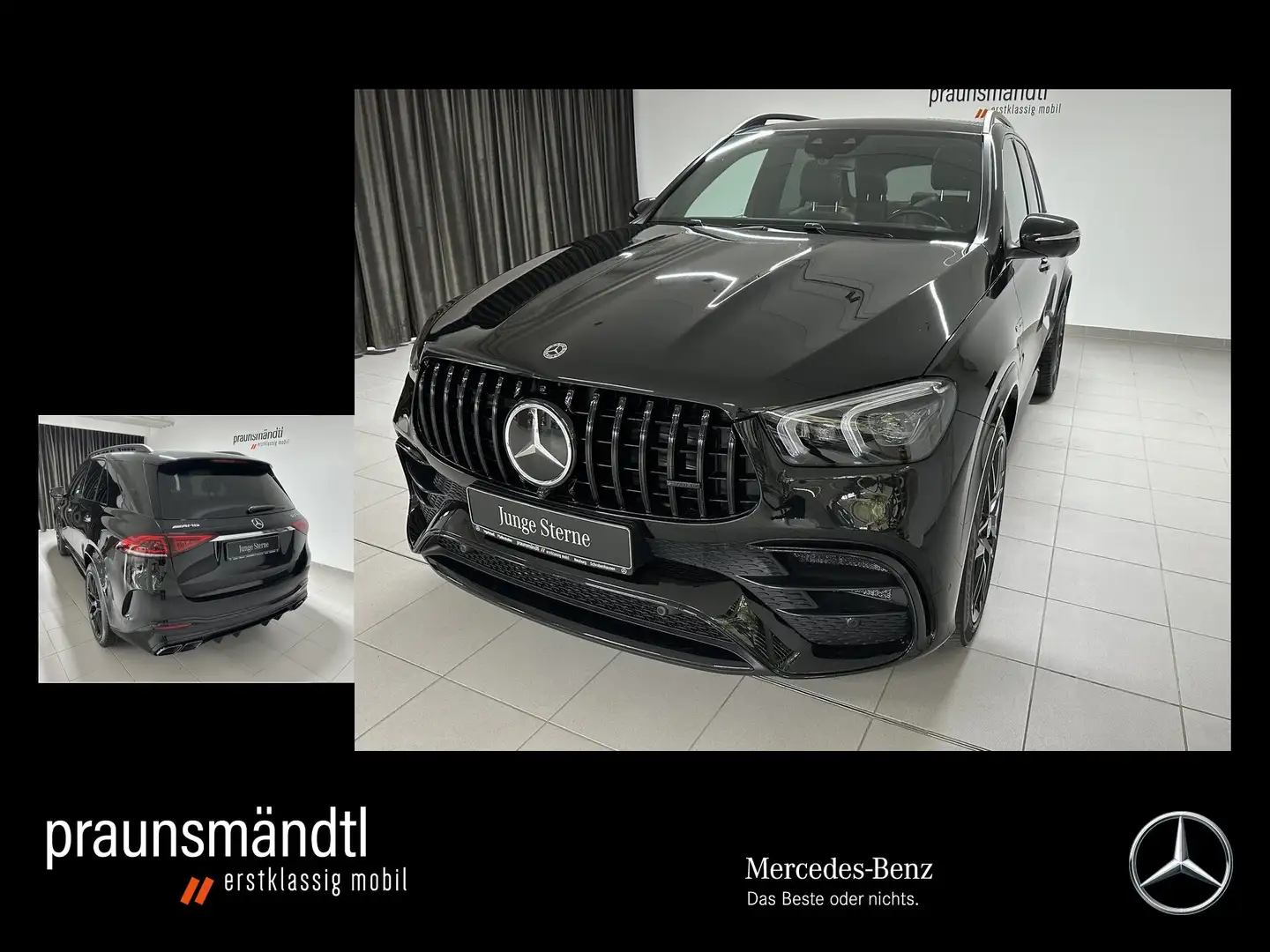 Mercedes-Benz GLE 400 d 4M AMG Night StaHzg/Pano/AHK/HedUp/360 crna - 1