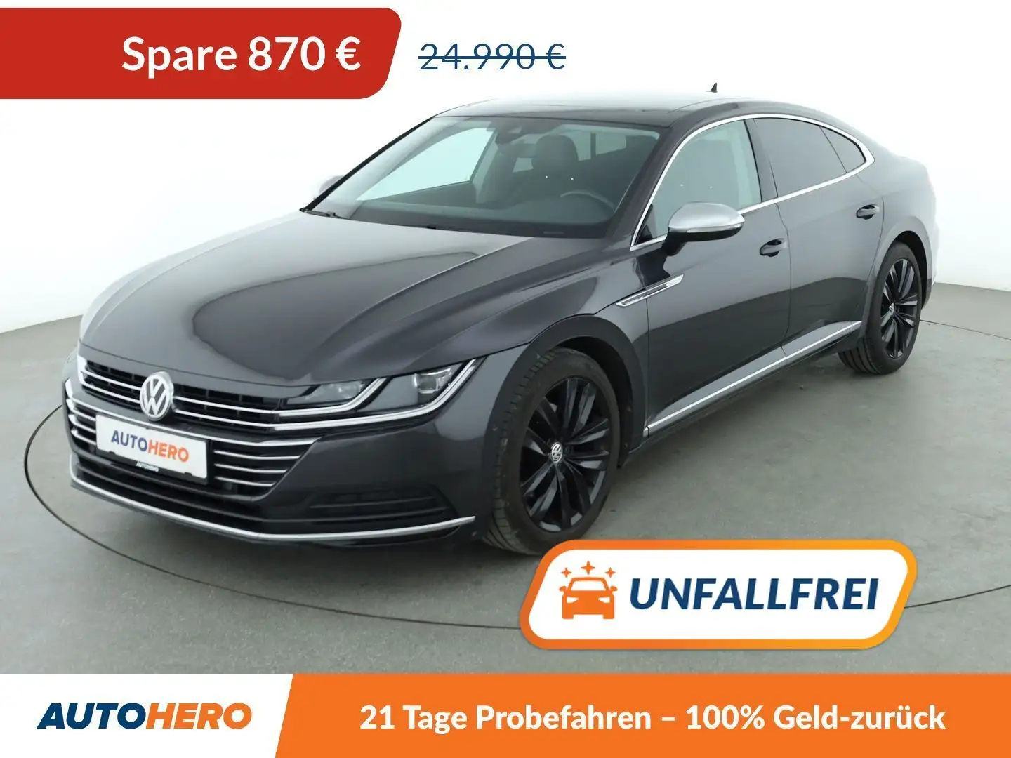 Volkswagen Arteon 2.0 TSI Elegance Aut.*NAVI*LED*ACC*PLA* Schwarz - 1