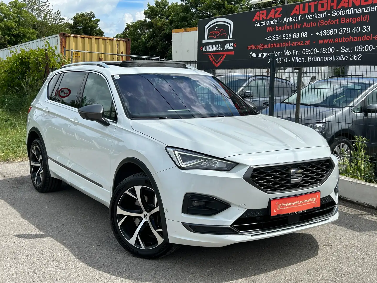 SEAT Tarraco FR 4Drive *Pano*Totwinkel*Spurhalte*Keyless*uvm* Blanc - 1