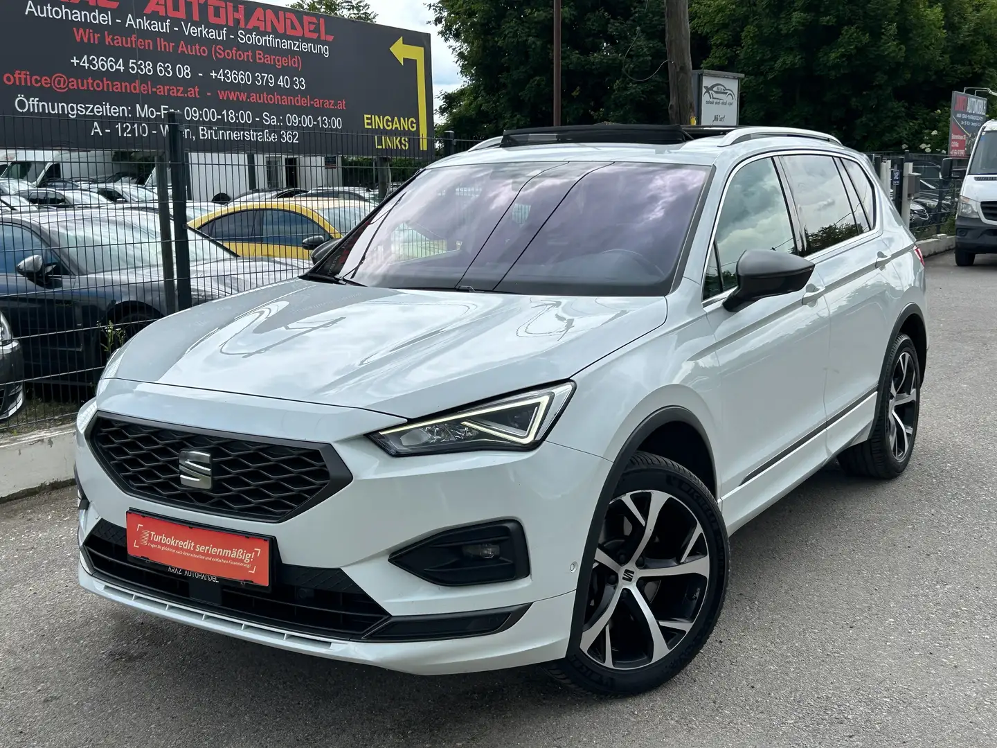 SEAT Tarraco FR 4Drive *Pano*Totwinkel*Spurhalte*Keyless*uvm* Blanc - 2