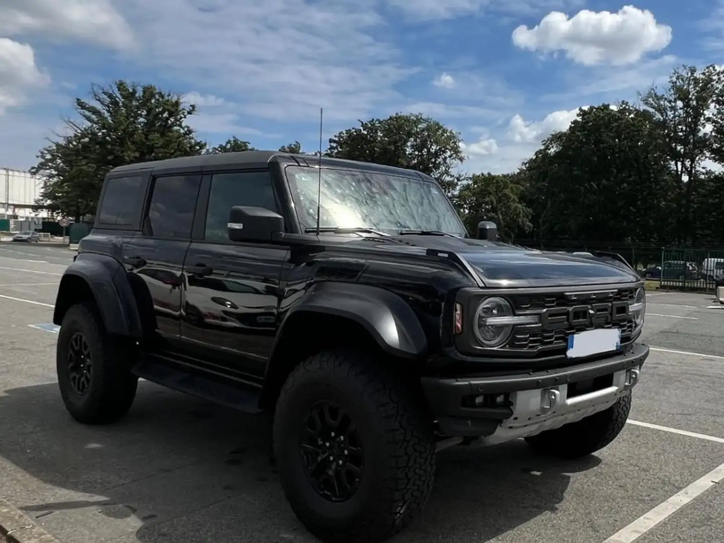 Ford Bronco RAPTOR V6 3.0 L EcoBoost 4X4 FOURGON/ CTTE 4 Place Fekete - 1