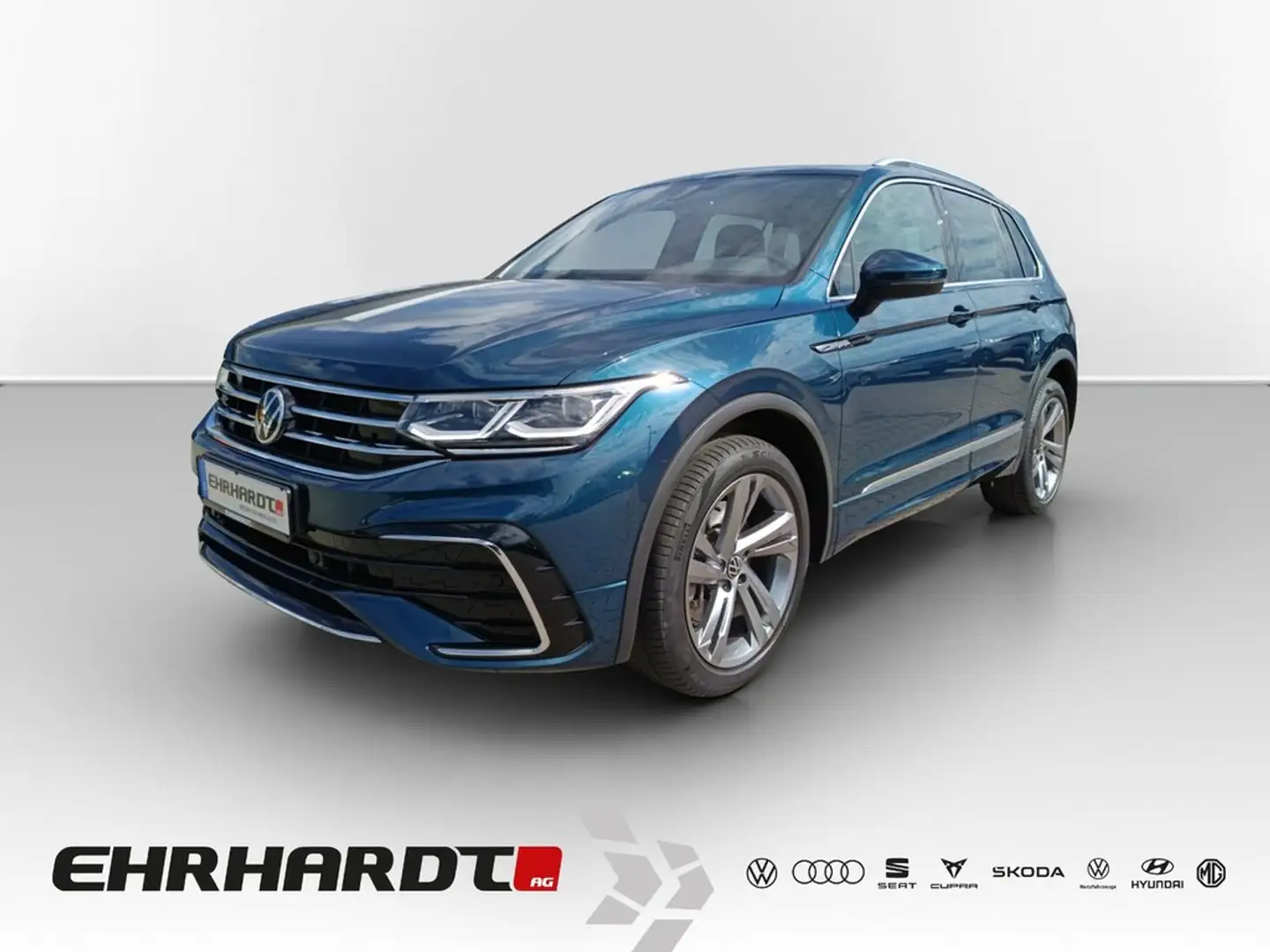 Volkswagen Tiguan 2.0 TDI DSG 4Motion R-Line AHK*PANO*IQ.LIGHT*PD... Bleu - 1
