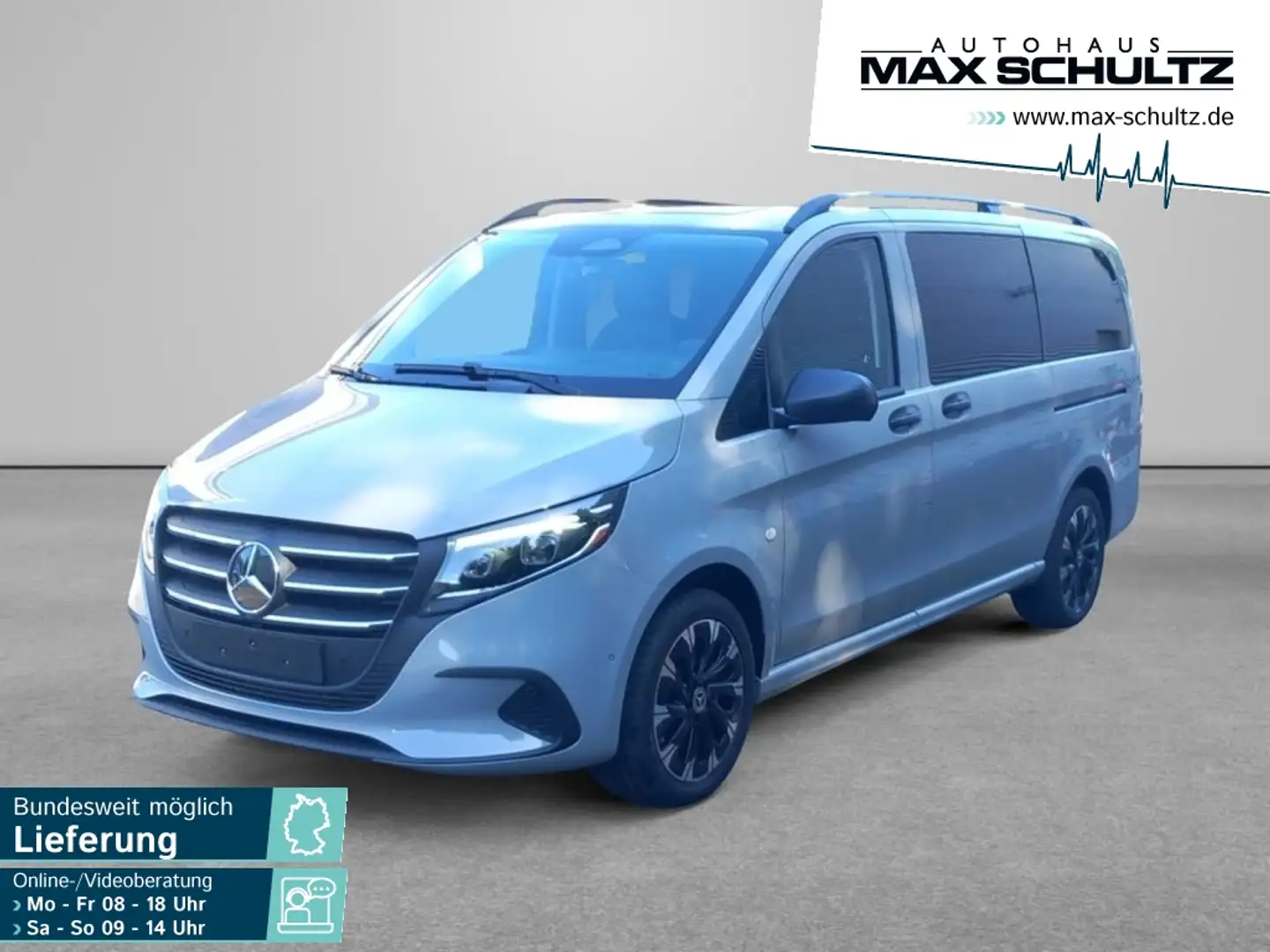 Mercedes-Benz Vito 119 CDI Tourer Select lang LED*AHK*Navi Grijs - 1