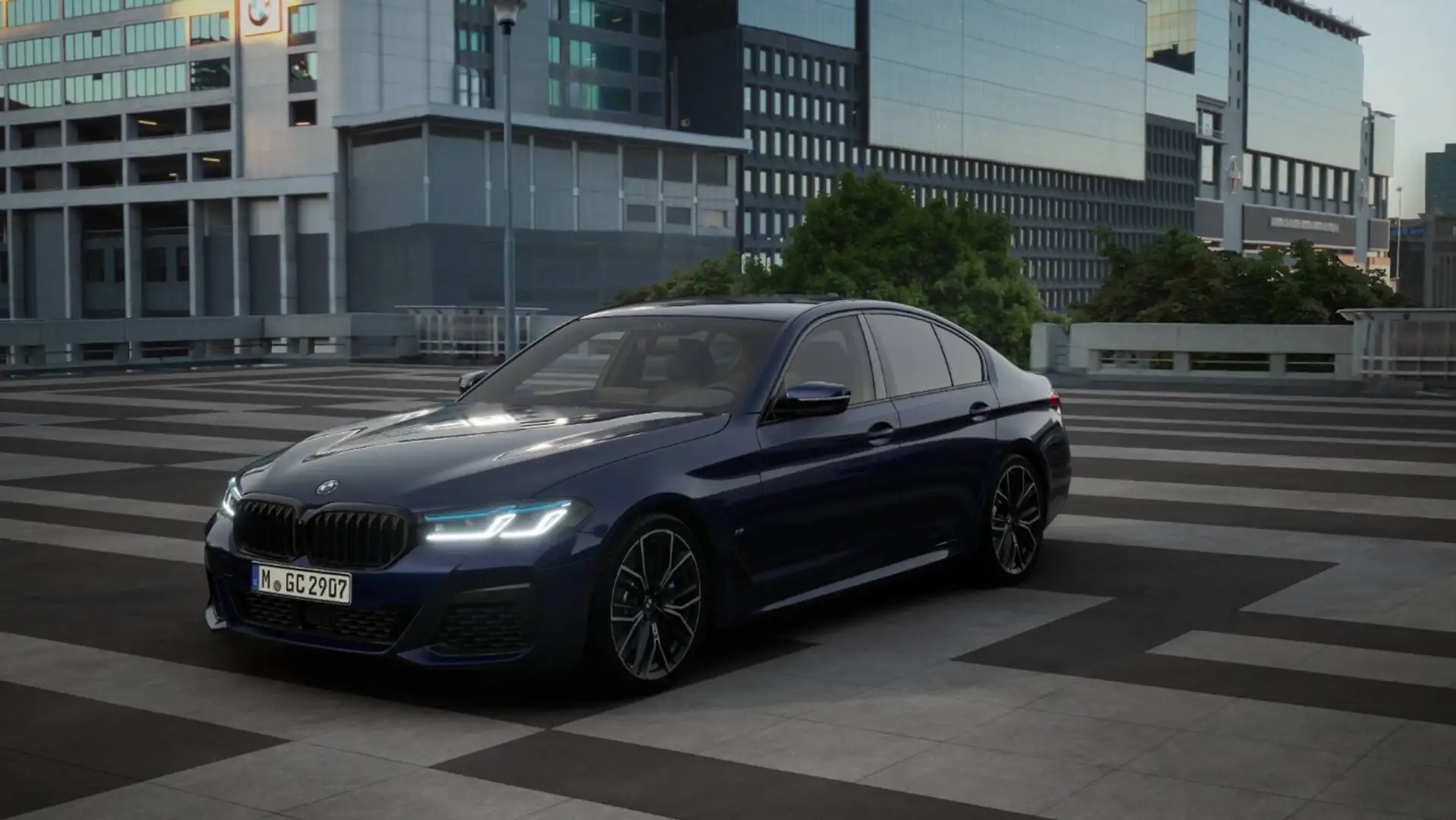 BMW 540 d xDrive Limousine ///M Sport Laser Shadow ACC SAG Blauw - 1