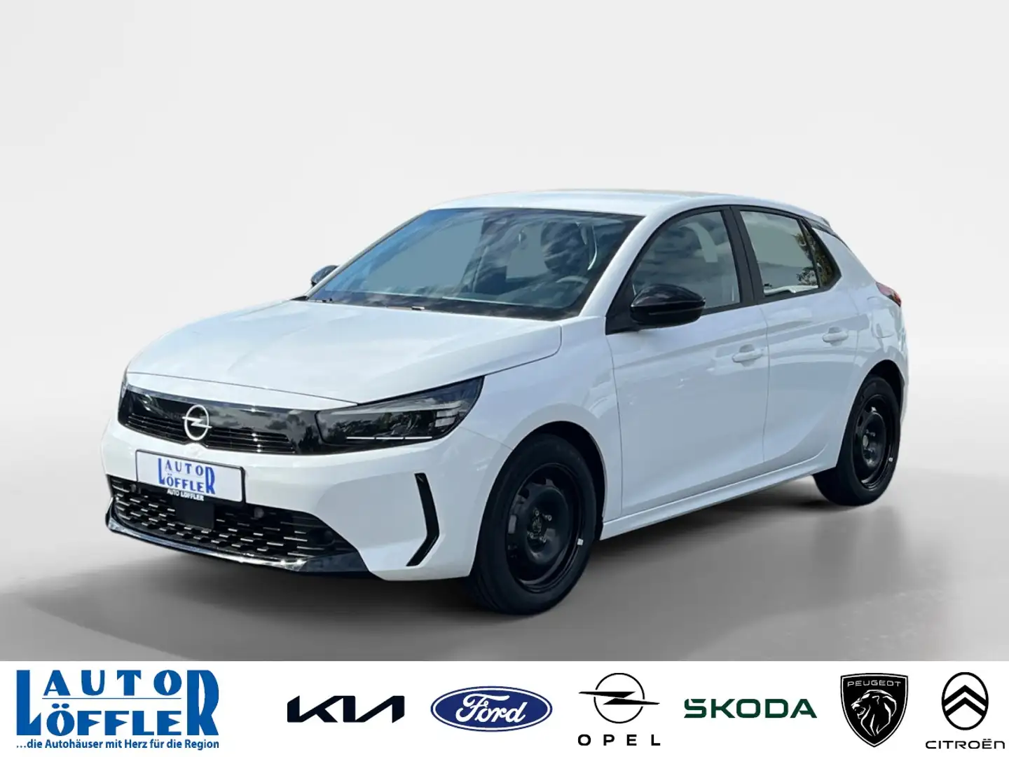 Opel Corsa 1.2 DI Turbo Klima Tempomat Bluetooth Klima Weiß - 1