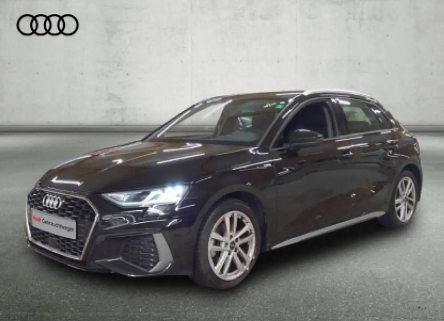 Audi A3 35TDI S tronic S line AHK Navi conn Schwarz - 2
