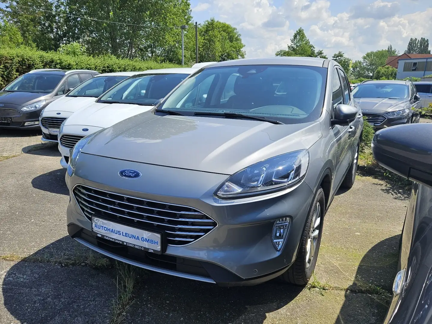 Ford Kuga Titanium 4X4 TDCi190 Auto Nav/LED/AHK Argent - 1