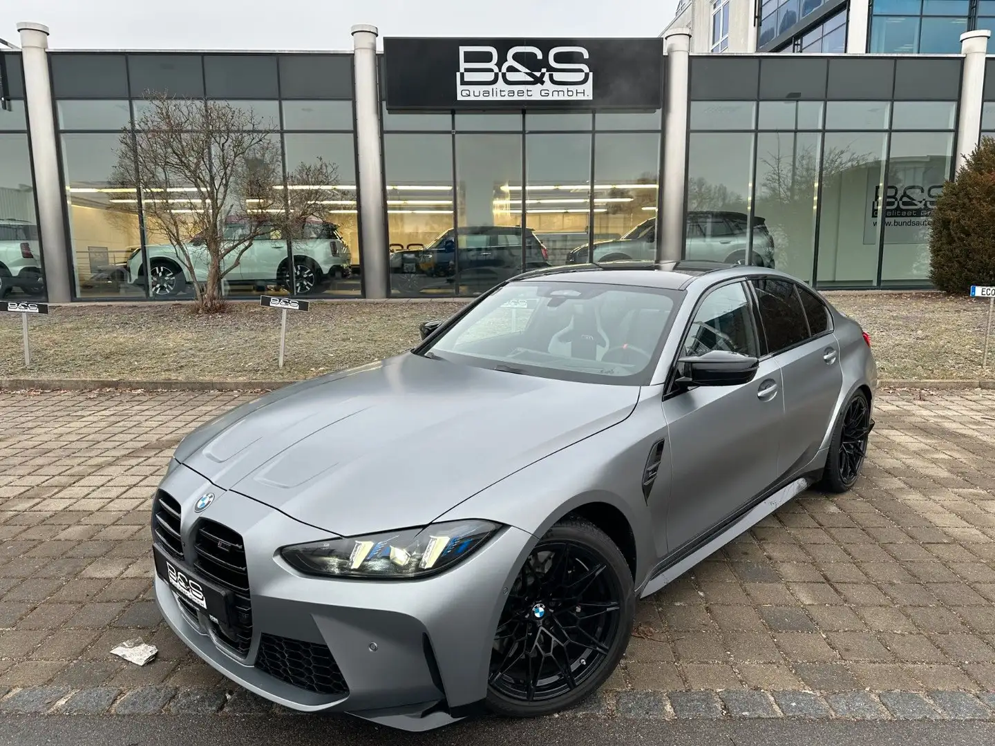 BMW M3 xDrive Competition M ACC,HUD,HARMAN,CARBON Grau - 2
