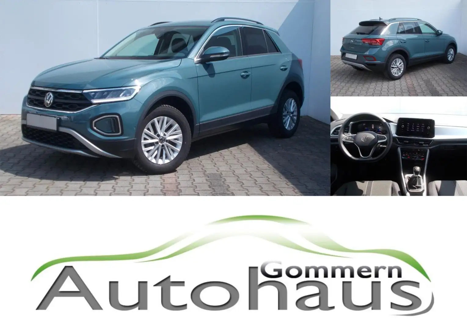 Volkswagen T-Roc 1.0 TSI Life * LED * Lane-Assist * DAB !! Blau - 1