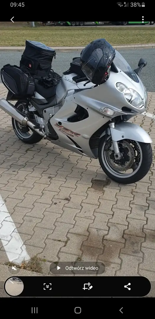 Kawasaki ZZR 1200 Argent - 1