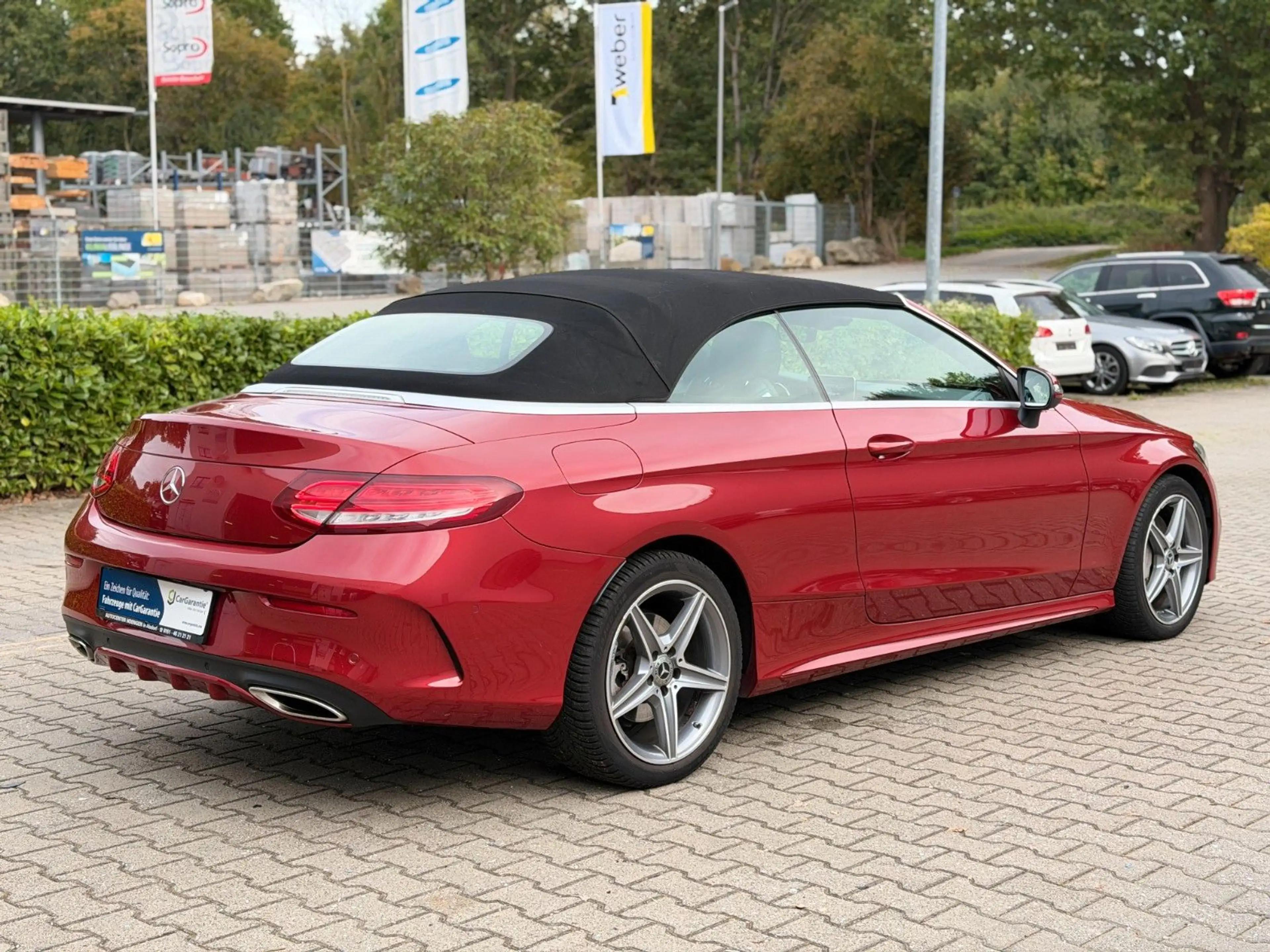 Mercedes-Benz C 250 Cabrio*Garantie*AMG Line*Leder* Head-up* — photo 11