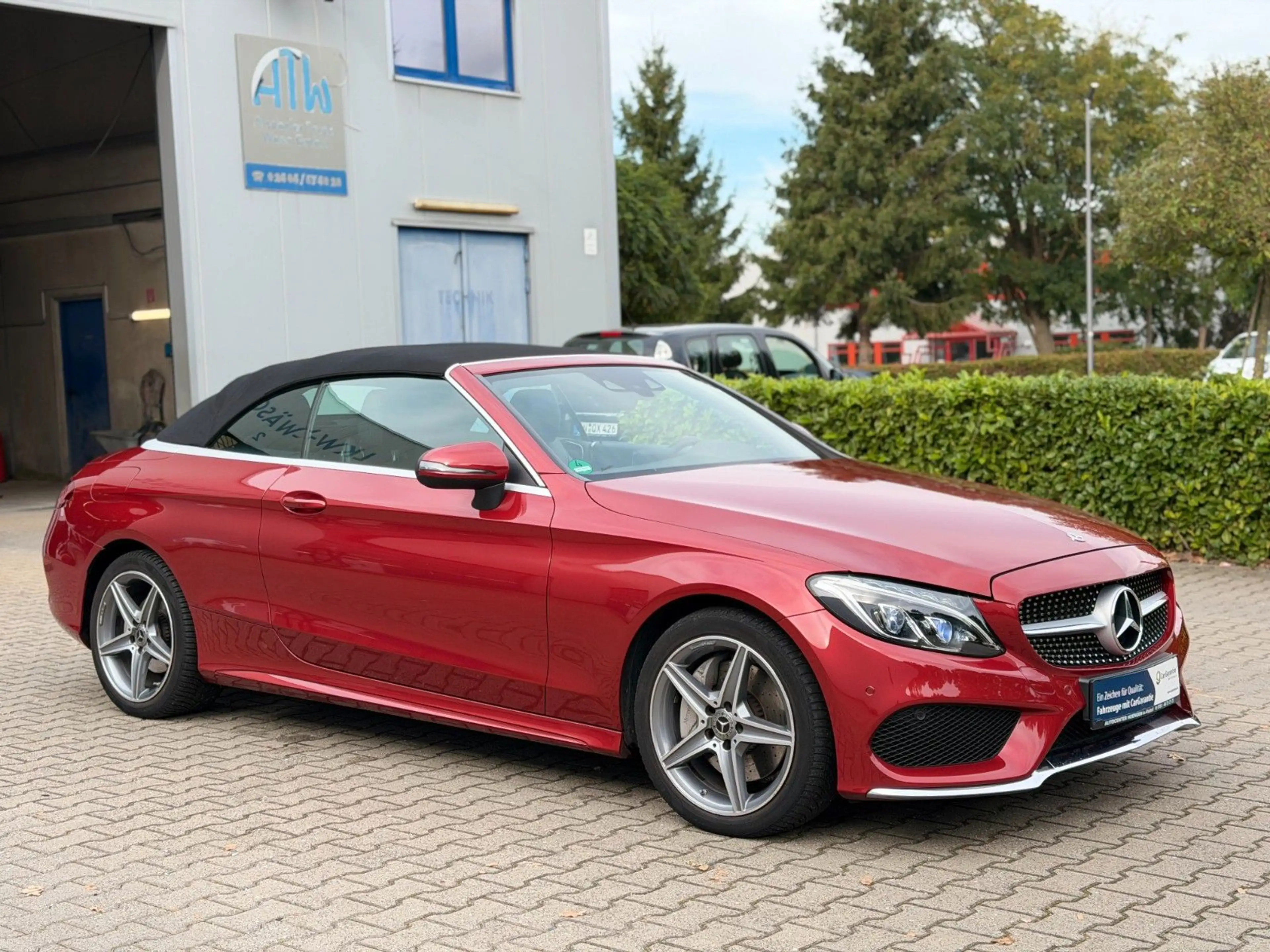 Mercedes-Benz C 250 Cabrio*Garantie*AMG Line*Leder* Head-up* — photo 5