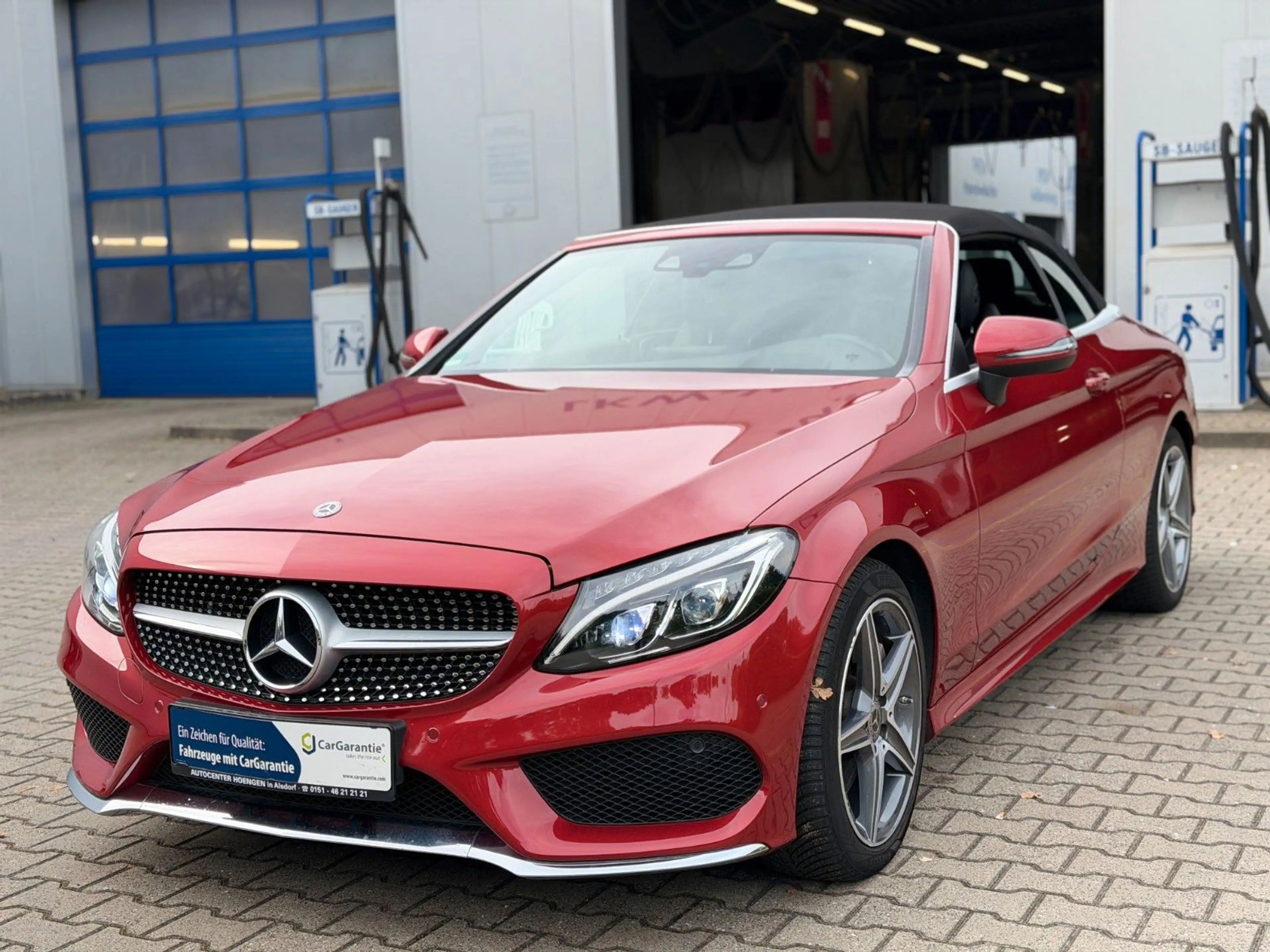 Mercedes-Benz C 250 Cabrio*Garantie*AMG Line*Leder* Head-up* — photo 7