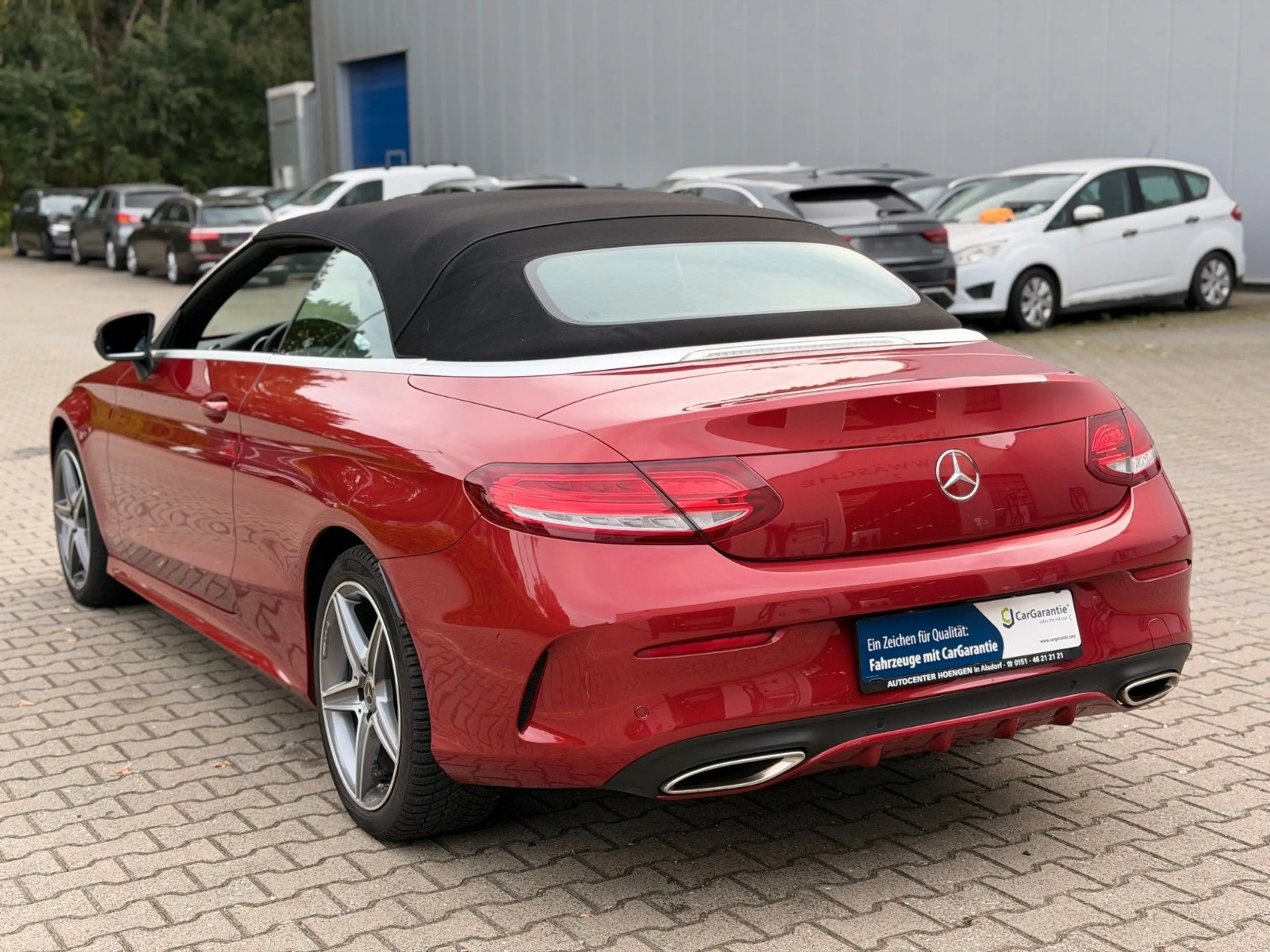 Mercedes-Benz C 250 Cabrio*Garantie*AMG Line*Leder* Head-up* — photo 14