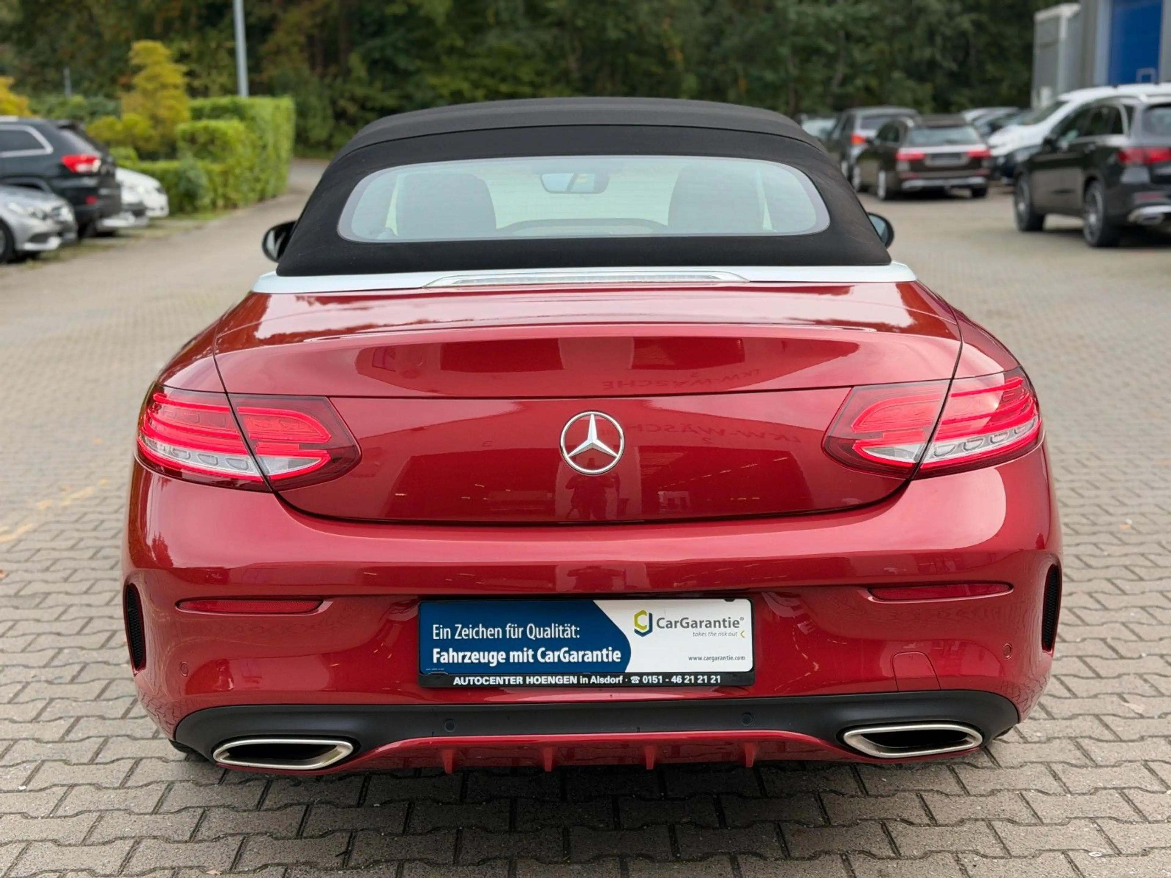 Mercedes-Benz C 250 Cabrio*Garantie*AMG Line*Leder* Head-up* — photo 9