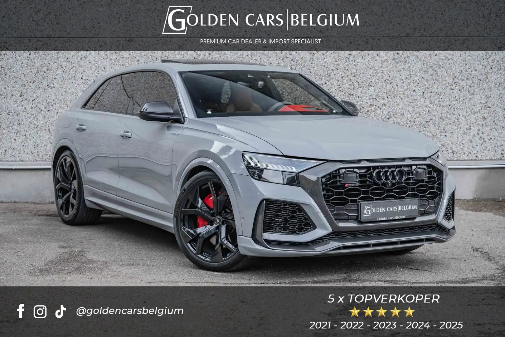 Audi RS Q8 4.0 TFSI Quattro MATRIX/PANO/B&O/HUD/MASSAGE/DAB Gris - 1