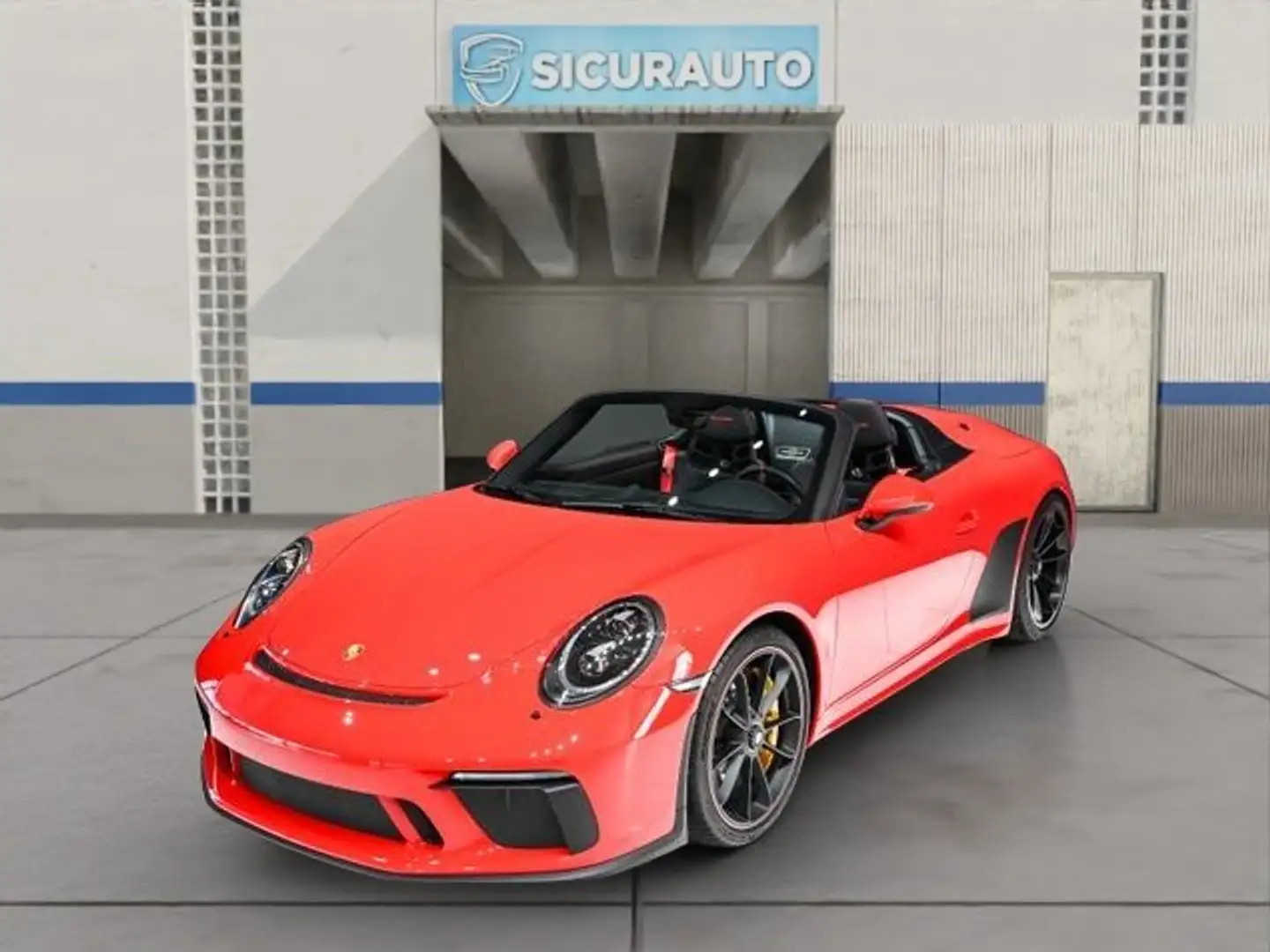 Porsche 991 911 speedster manuale lift Rouge - 1