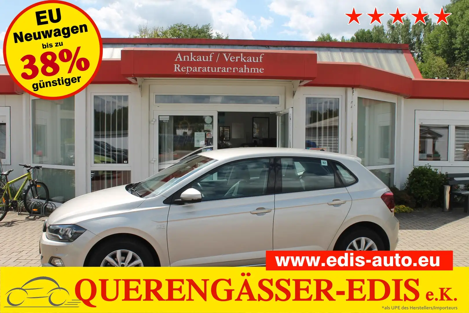 Volkswagen Polo 1.0TSI 70kw "HL" 70 kW (95 PS), Schalt. 5-Gang,... Argent - 1