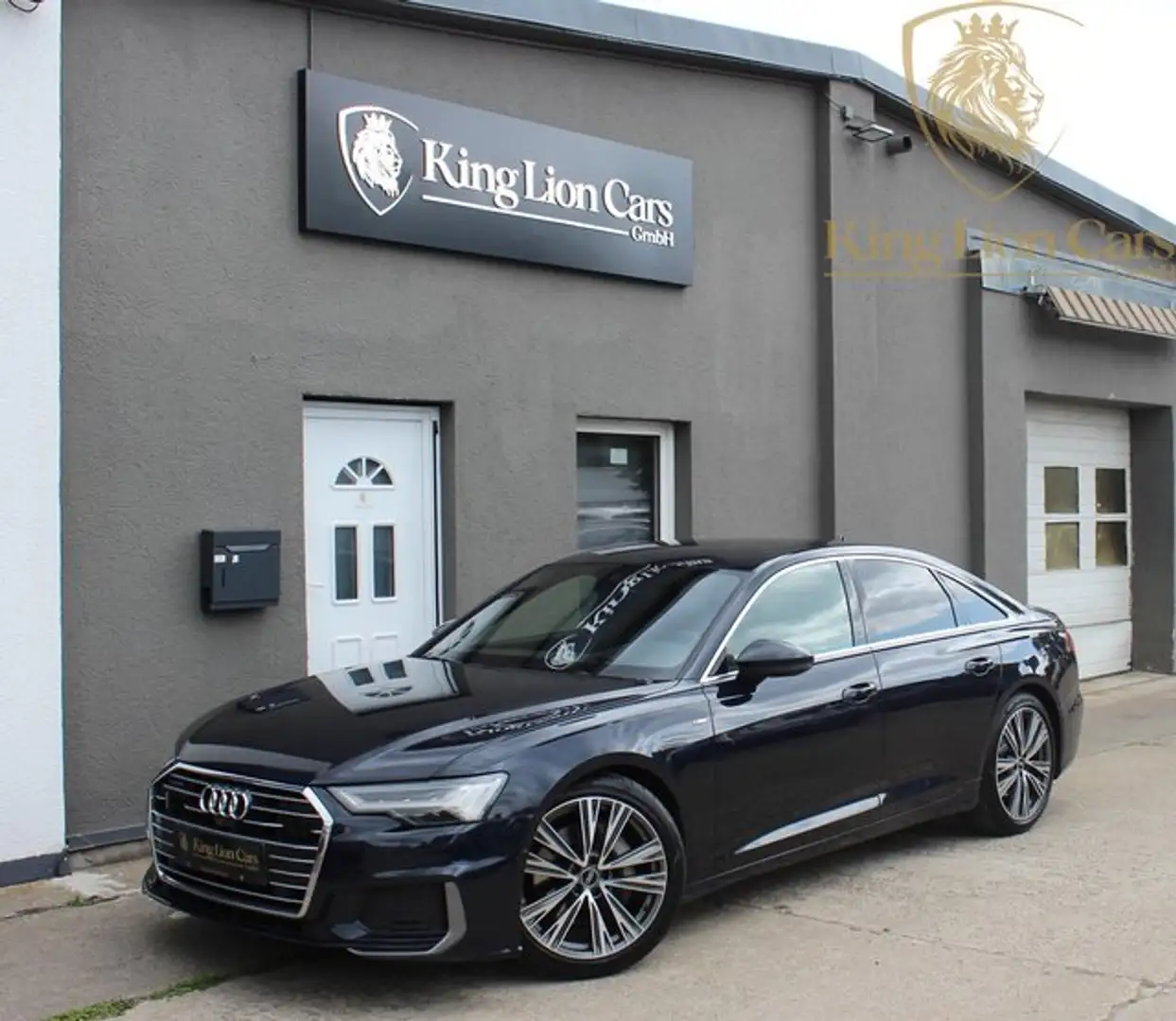 Audi A6 50 TDI S LINE SPORT+TÜRZUHILFE+MATRIX+B&O+AHK Blauw - 1