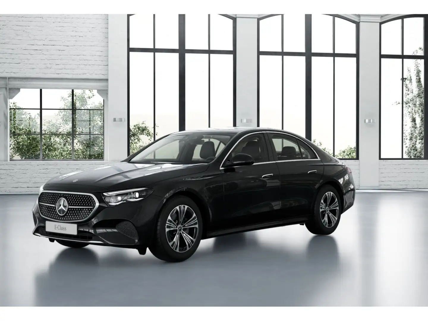 Mercedes-Benz E 220 d 4MATIC Limousine Panorama Schiebedach Noir - 1