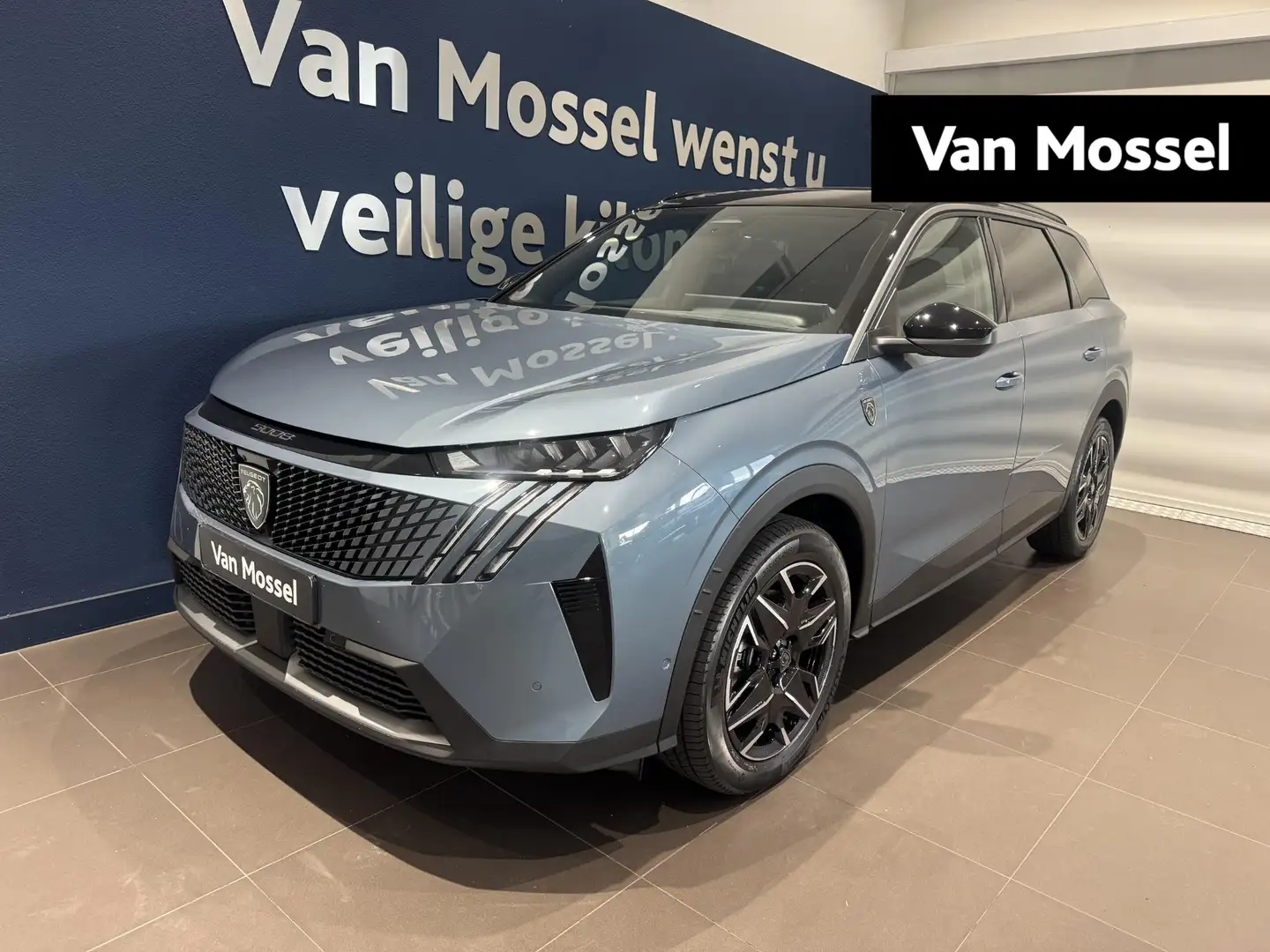 Peugeot 5008 1.2 Hybrid 145 GT e-DCS6 Blauw - 1