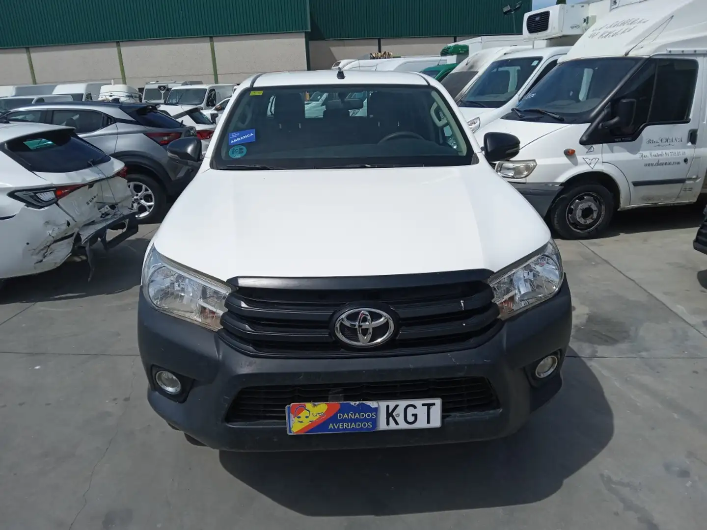 Toyota Hilux Cabina Doble GX Blanco - 1