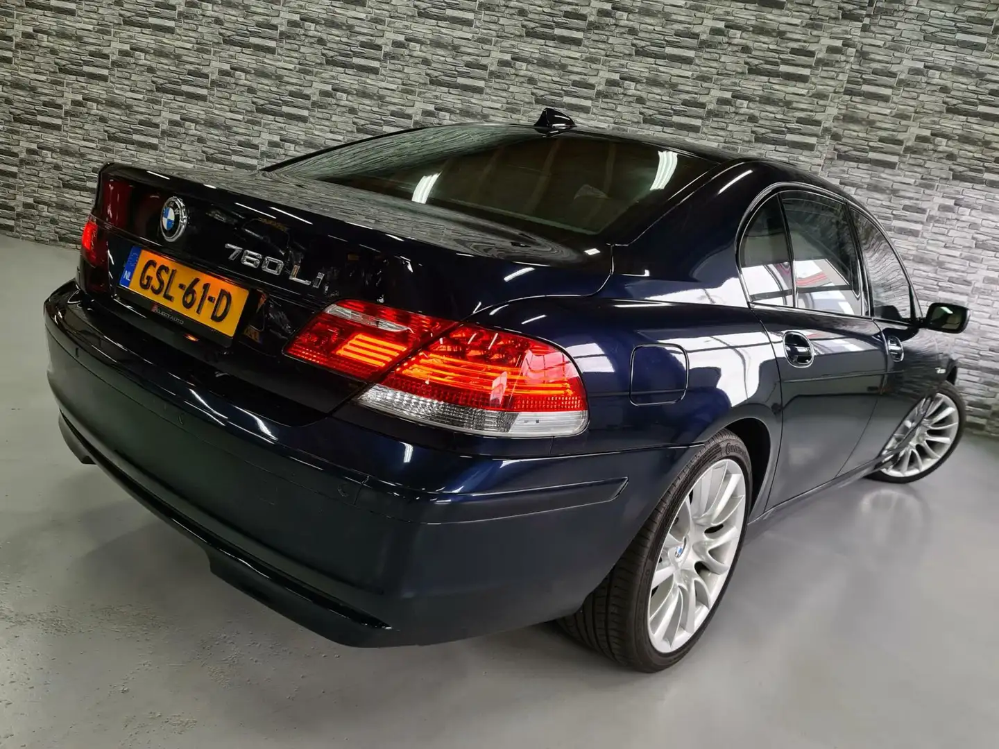 BMW 760 7-serie 760Li V12 Yachtline Maritime*Unieke auto*! Albastru - 1