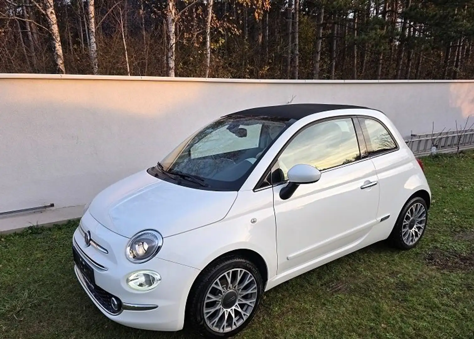 Fiat 500C 500C ECO 1,2 69 Lounge Weiß - 1