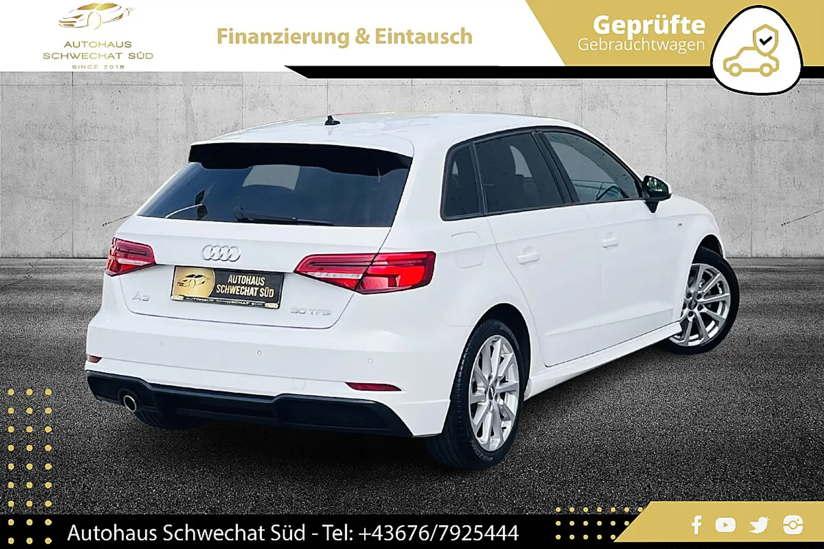 Audi A3 1.0 TFSI SB 30 design // FACELIFT // 1.BESITZ /... Weiß - 2