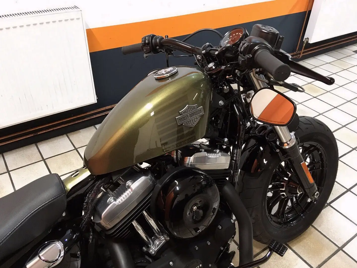 Harley-Davidson Sportster XL1200X 48 Shor-Tail Verde - 2