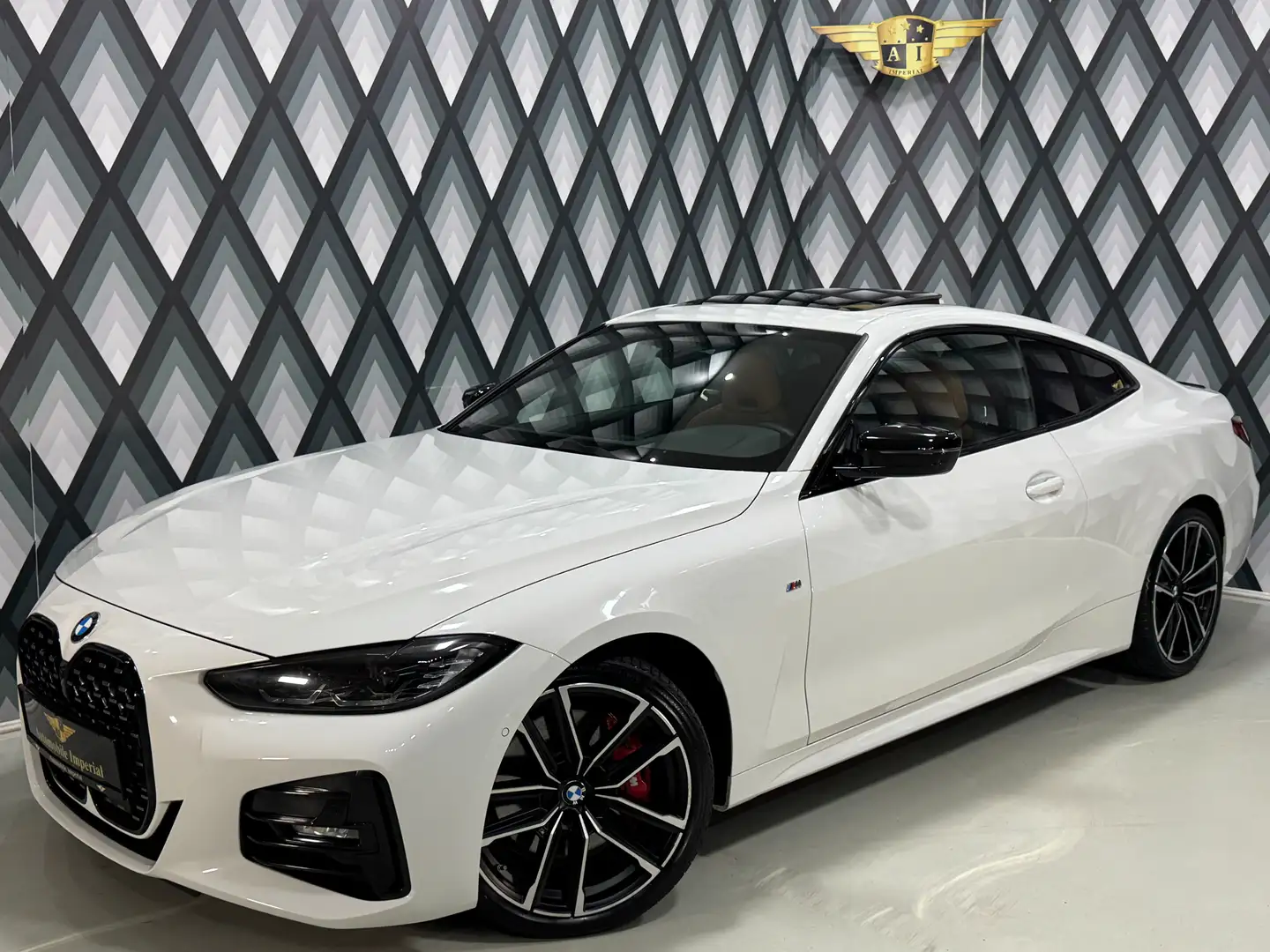 BMW 420 d xDrive // M-PAKET // GLASDACH // AMBIENTE // Weiß - 2