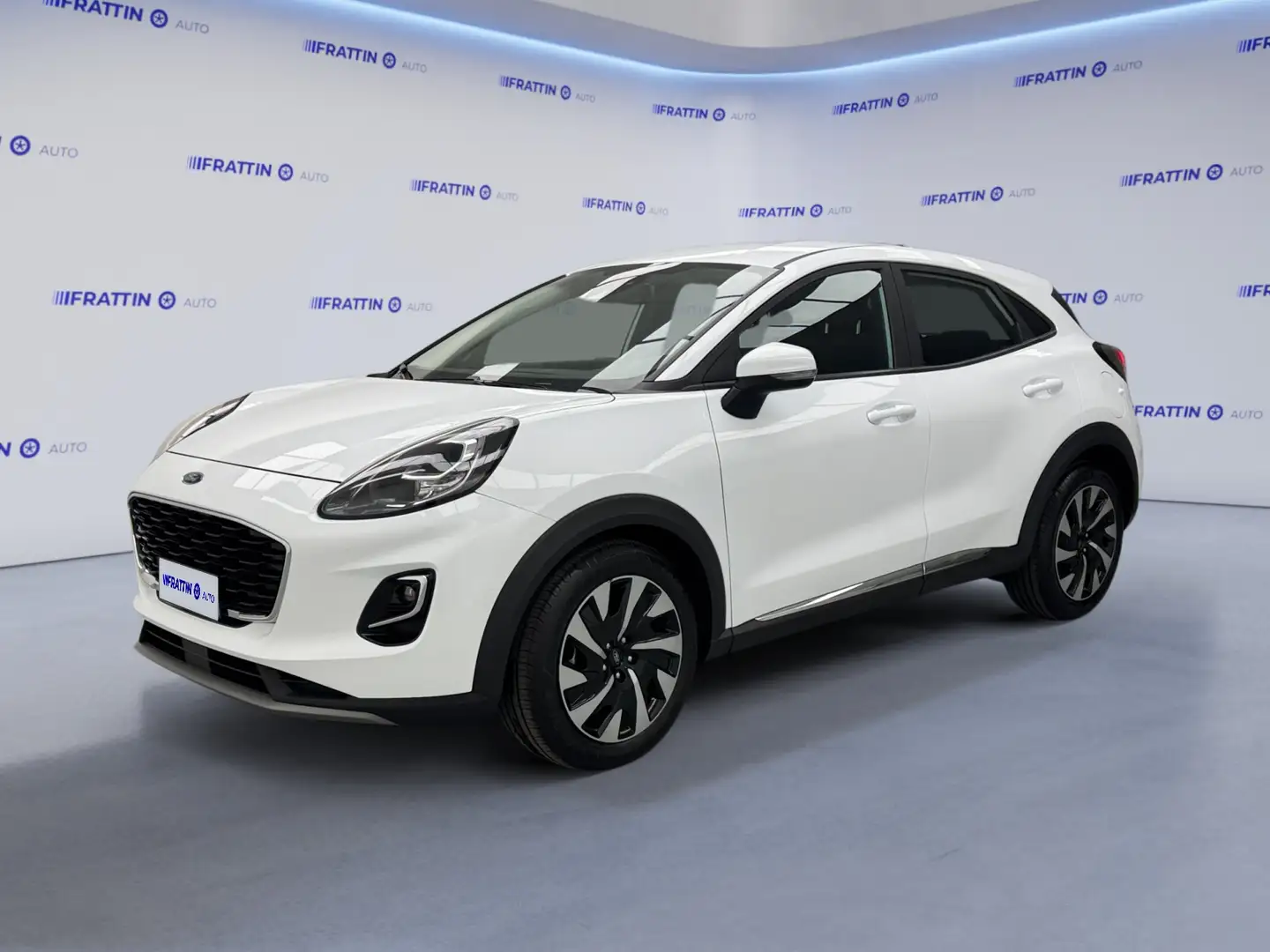 Ford Puma 1.0 EcoBoost Hybrid 125 CV S&S Titanium Weiß - 1