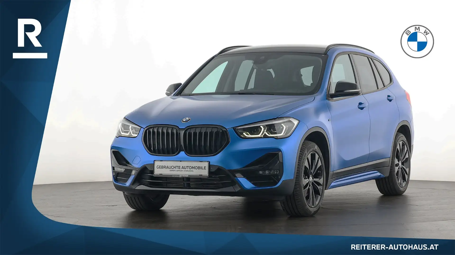 BMW X1 xDrive18d *Sport-Line *Navigation-Plus *Head-Up Blau - 1