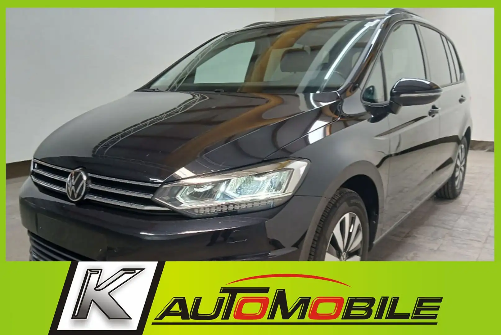 Volkswagen Touran 1,5 TSI LED+Kamera+Panorama+7-Sitzer+AHK Schwarz - 1