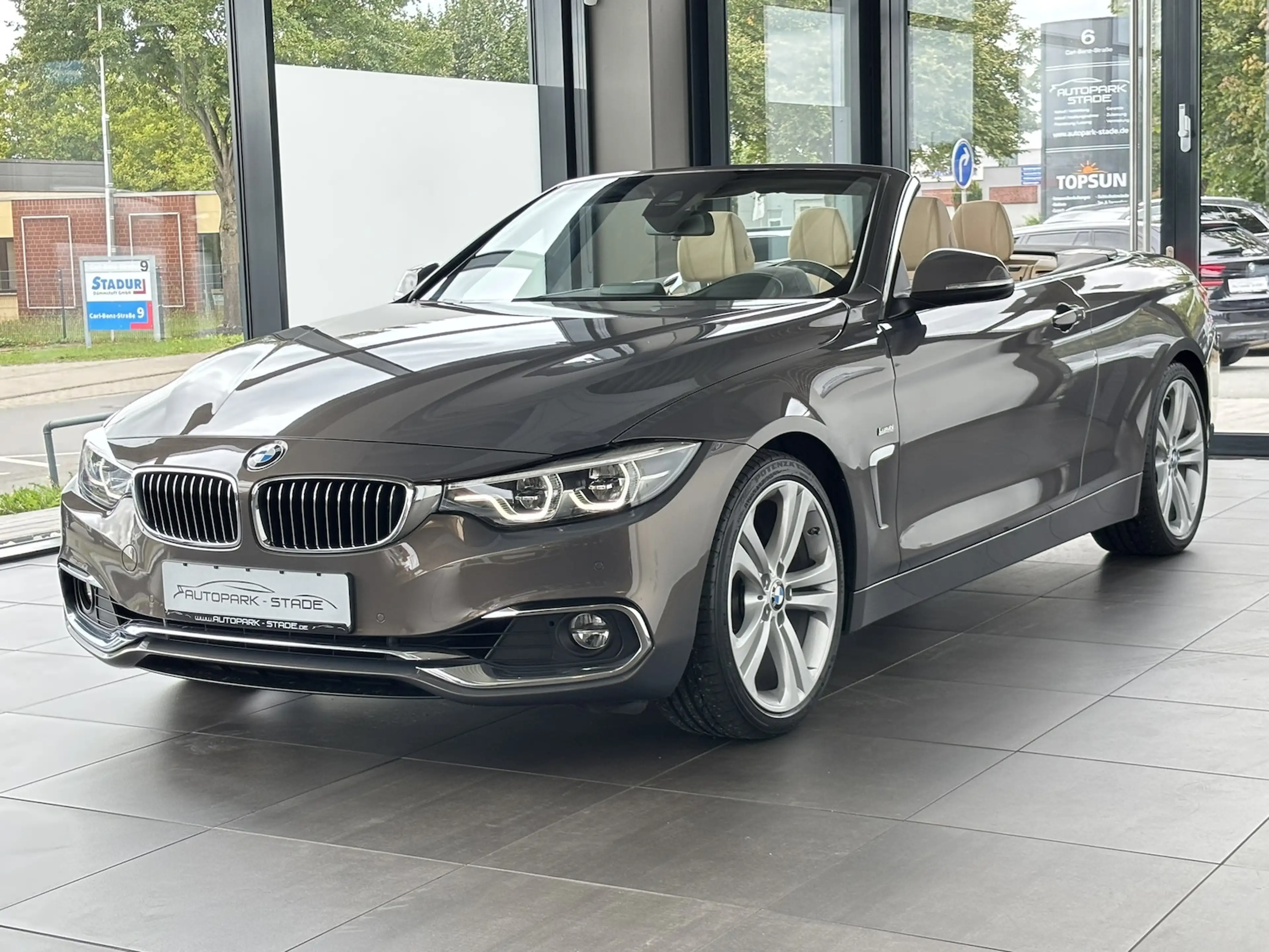 BMW 420 420i Luxury Line Cabrio LED Aut. Navi Leder HUD — photo 6
