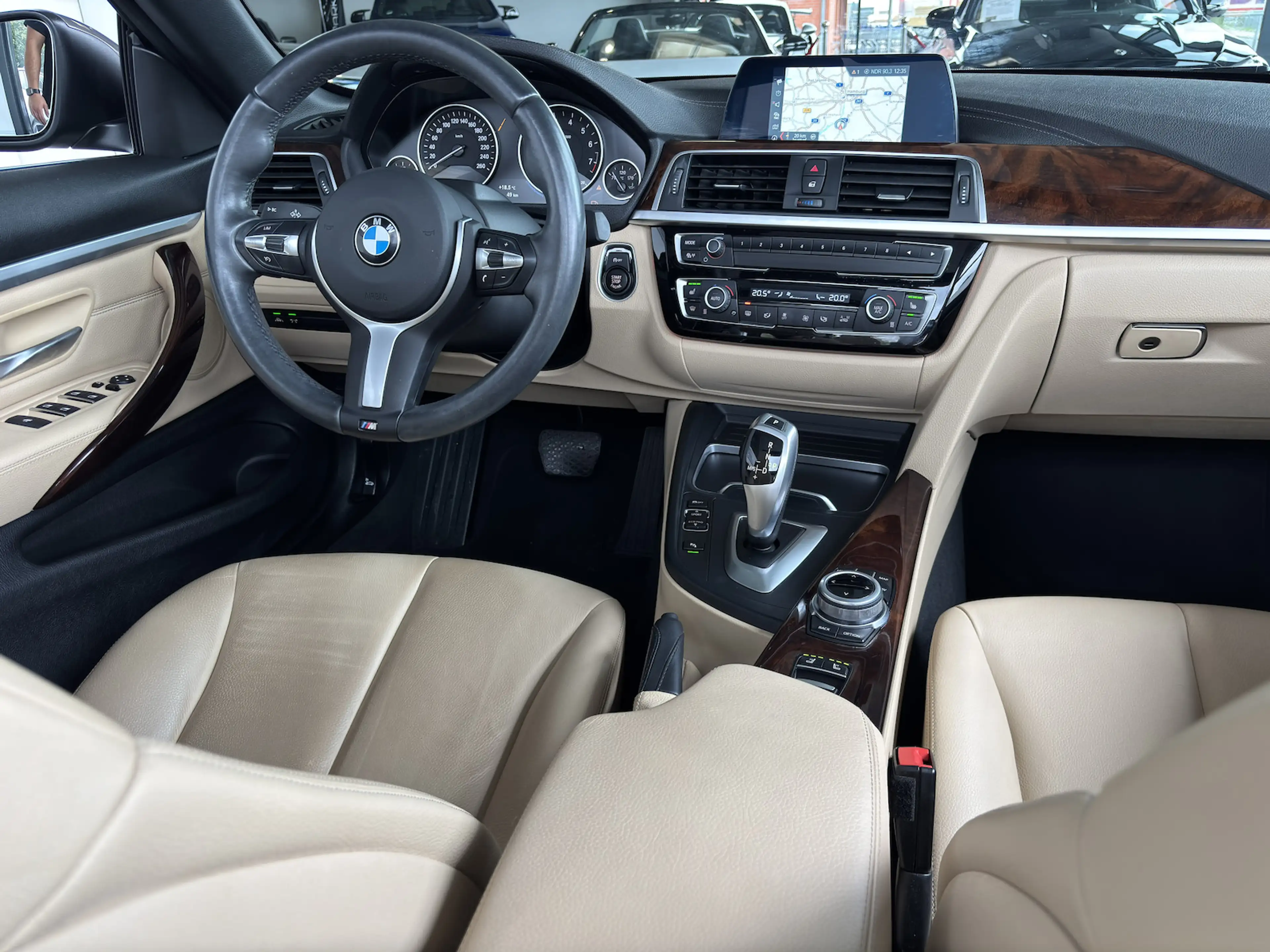 BMW 420 420i Luxury Line Cabrio LED Aut. Navi Leder HUD — photo 11
