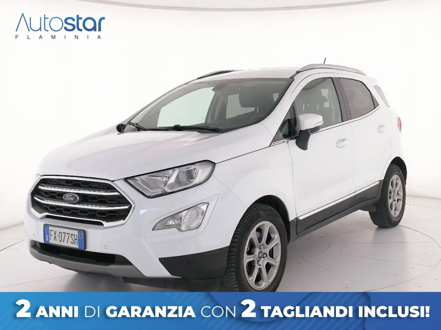 Ford EcoSport 1.0 ecoboost Titanium 100cv my19 Bianco - 1