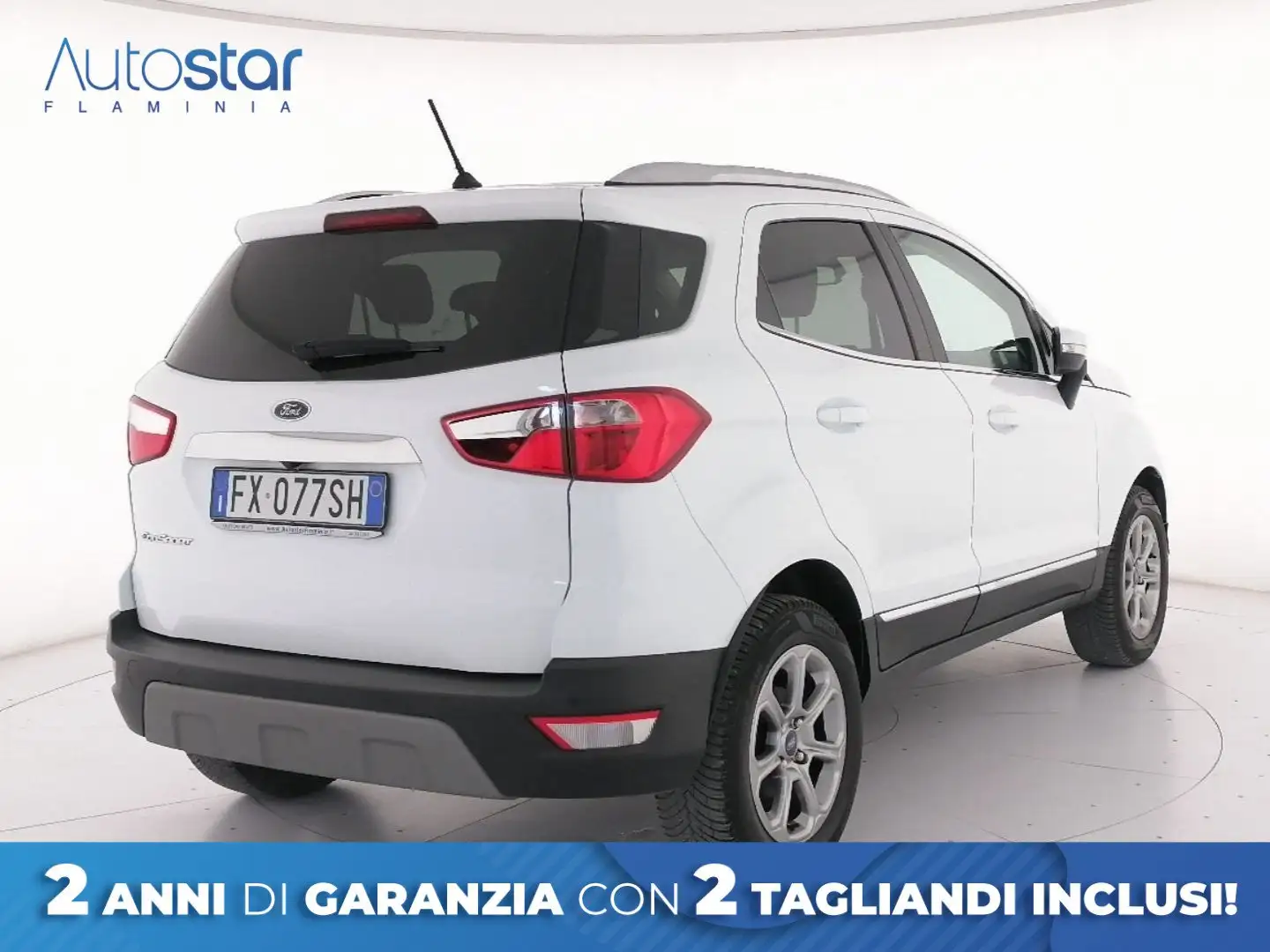 Ford EcoSport 1.0 ecoboost Titanium 100cv my19 Bianco - 2